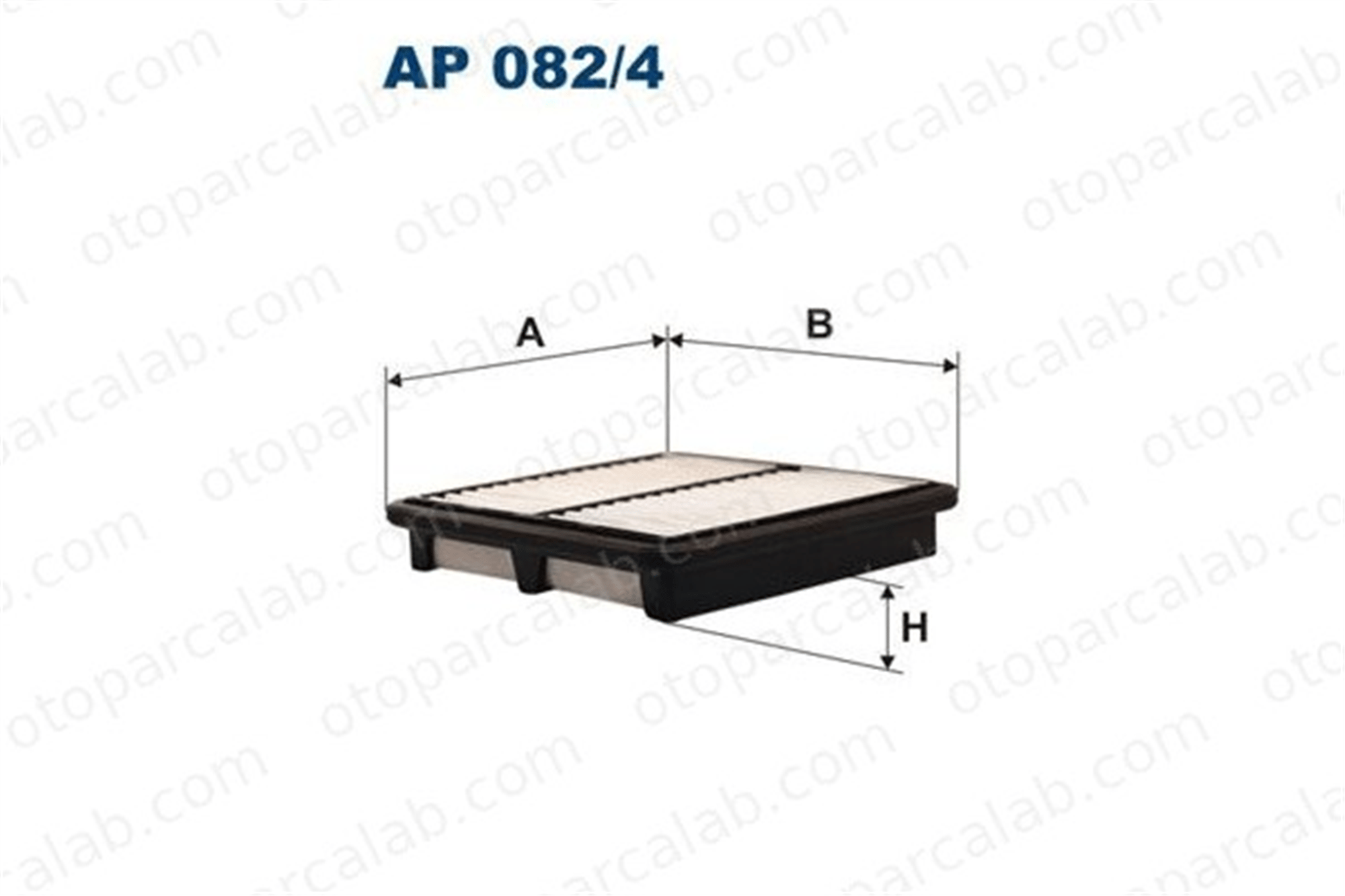 FILTRON AP 082/4 Hava Filtresi DAEWOO MATIZ 96314494 42390018