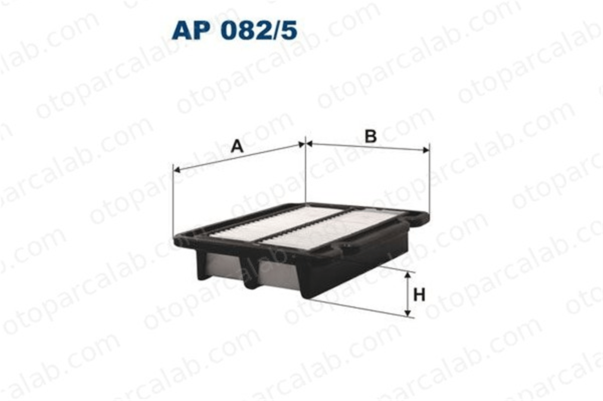 FILTRON AP 082/5 Hava Filtresi CHEVROLET AVEO / KALOS Hatchback AVEO / KALOS Sedan 96536696 42386928