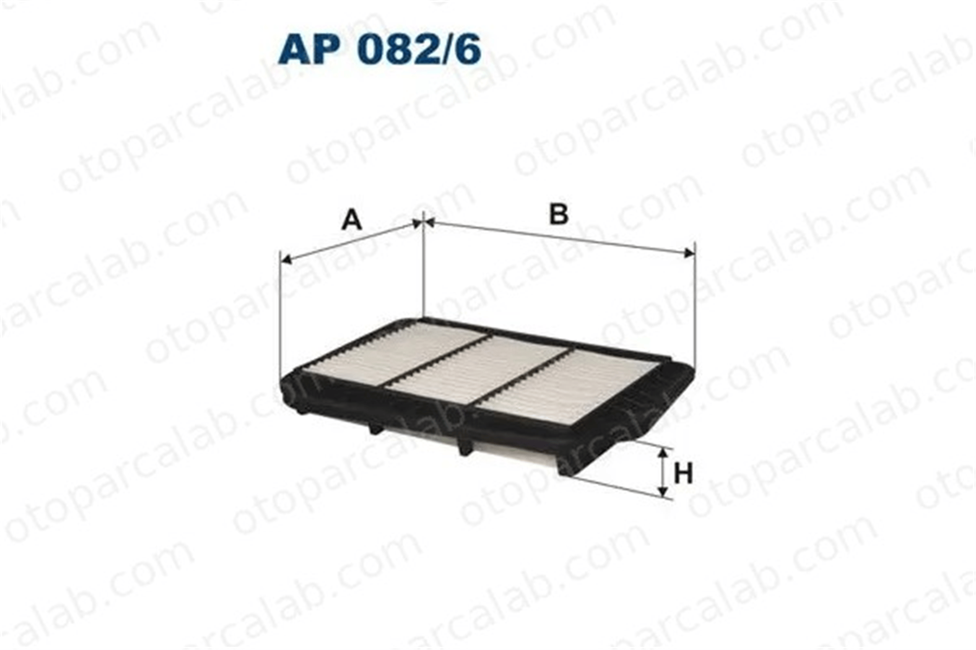 FILTRON AP 082/6 Hava Filtresi CHEVROLET LACETTI NUBIRA Station wagon 42390442 96553450