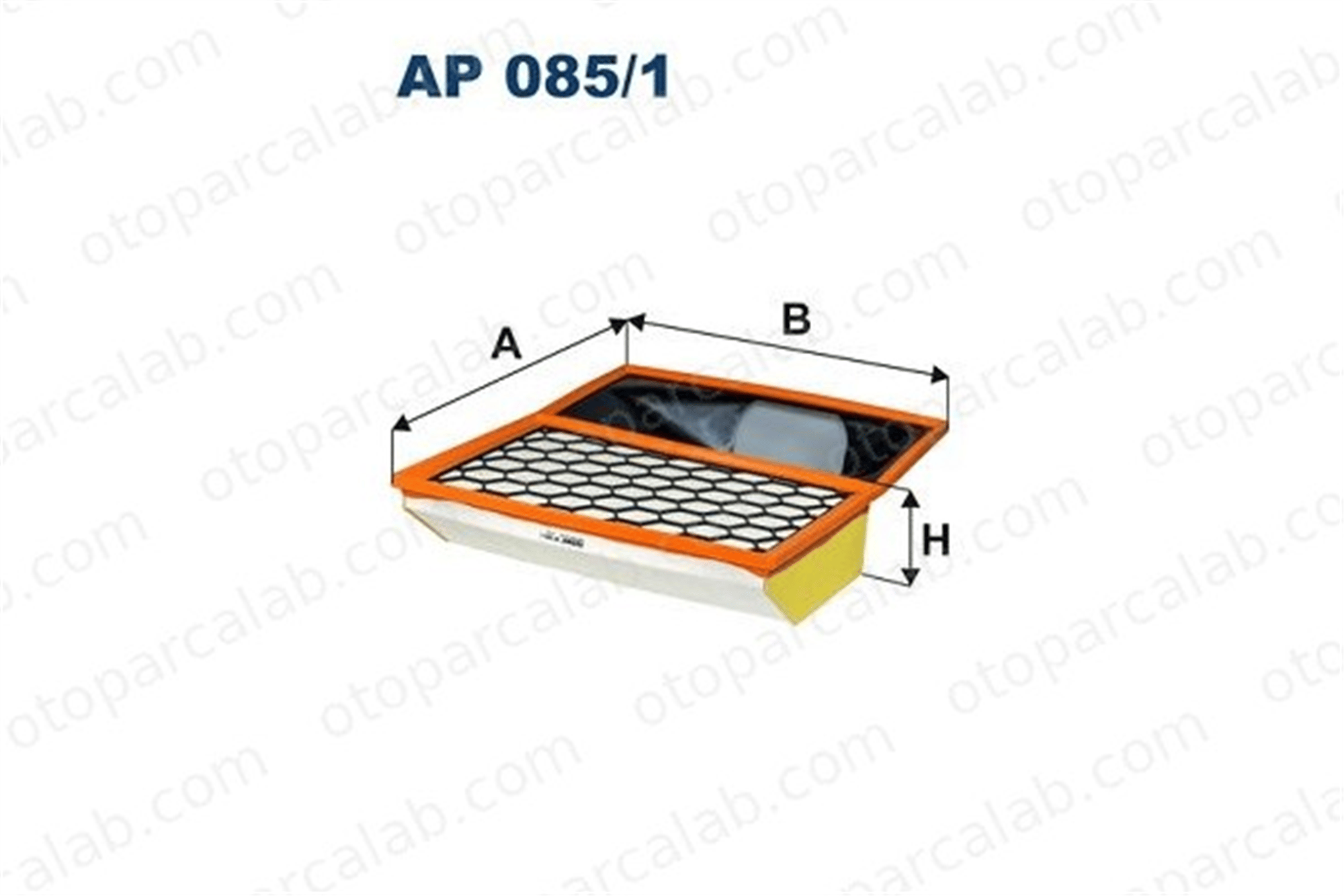 FILTRON AP 085/1 Hava Filtresi IVECO DAILY IV Platform şasi DAILY IV Panelvan/Van 5801317097