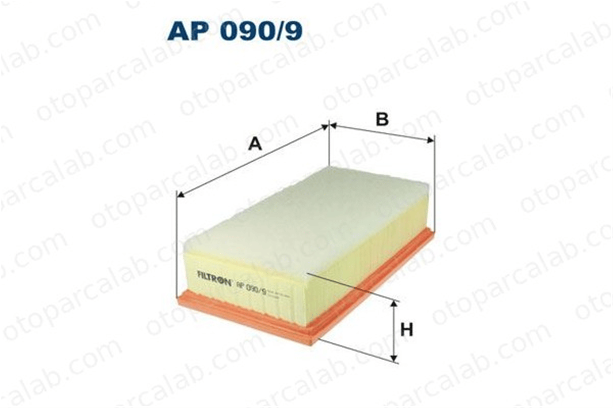 FILTRON AP 090/9 Hava Filtresi OPEL ZAFIRA LIFE Minibüs/Otobüs TOYOTA PROACE Minibüs/Otobüs 9800097580 SU001A3728