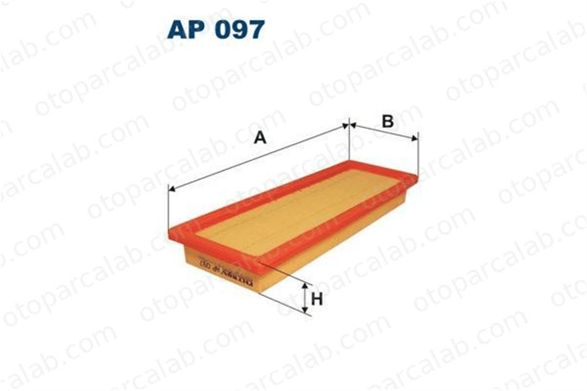 FILTRON AP 097 Hava Filtresi FIAT UNO 7628911 5025077