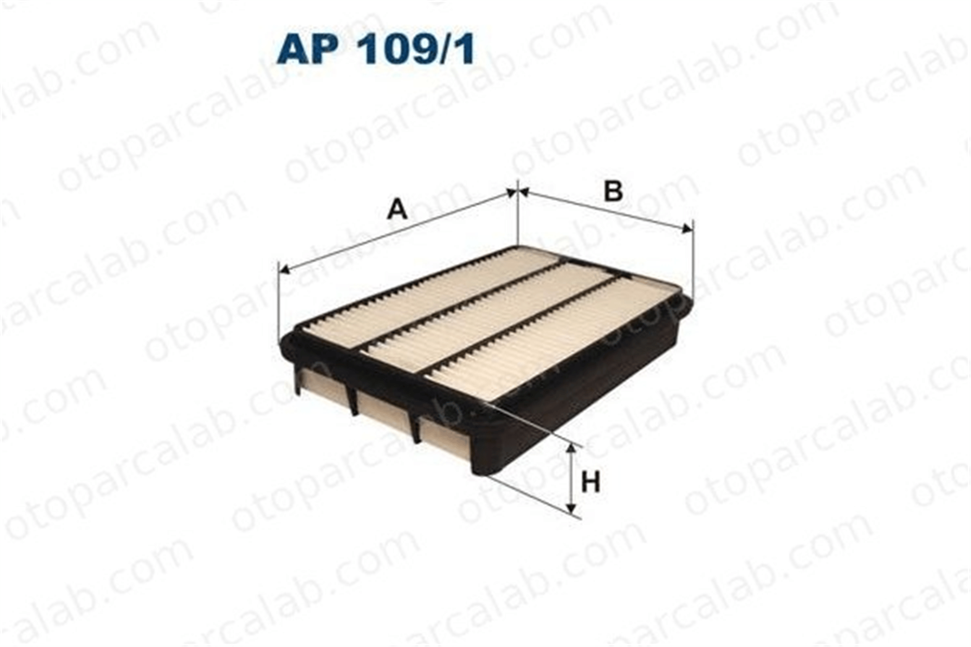 FILTRON AP 109/1 Hava Filtresi LOTUS EUROPA S ISUZU TROOPER III 5834270 970350300