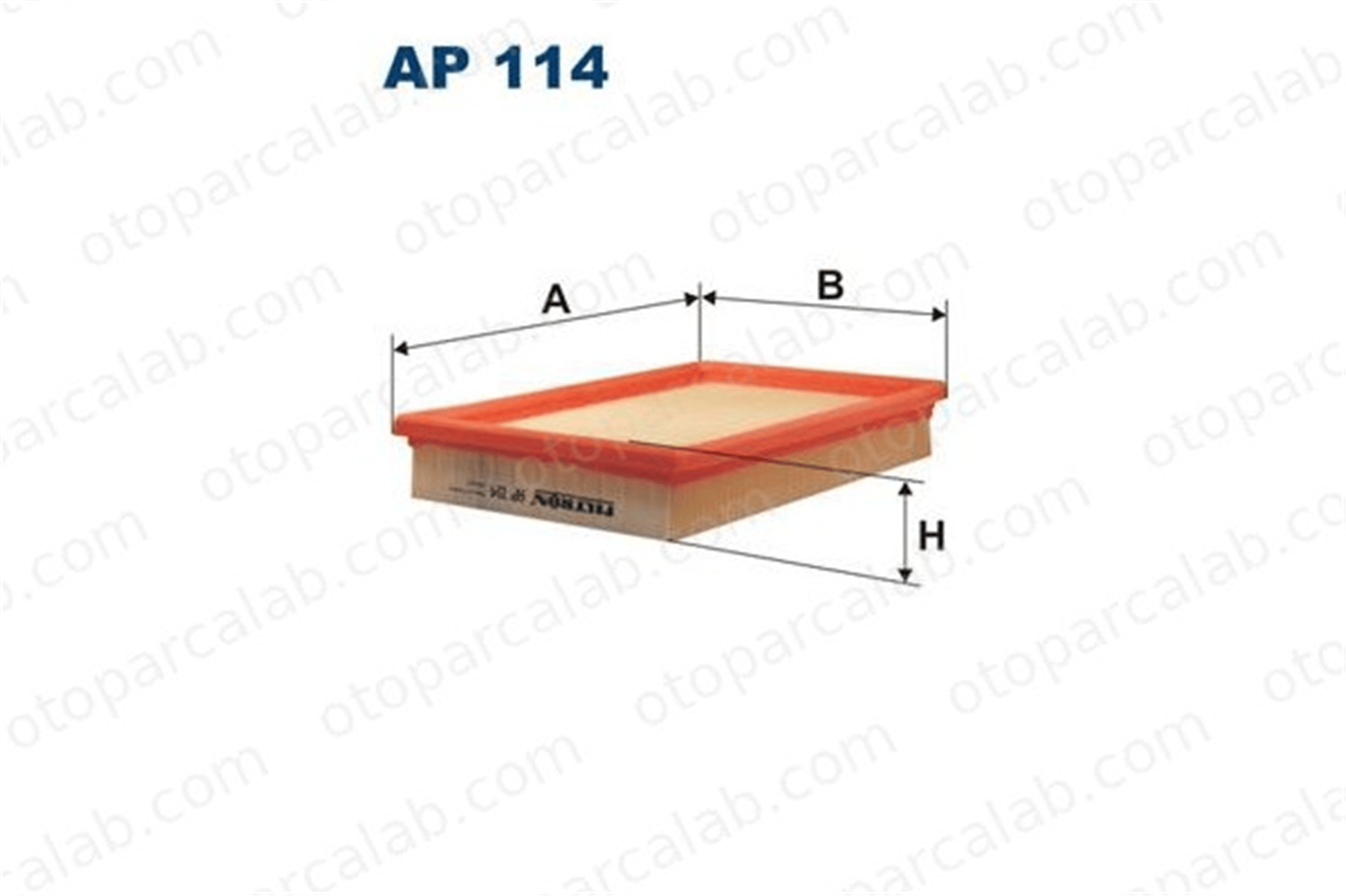 FILTRON AP 114 Hava Filtresi HYUNDAI ACCENT II MAZDA E Platform şasi 2811322600 HE1923603