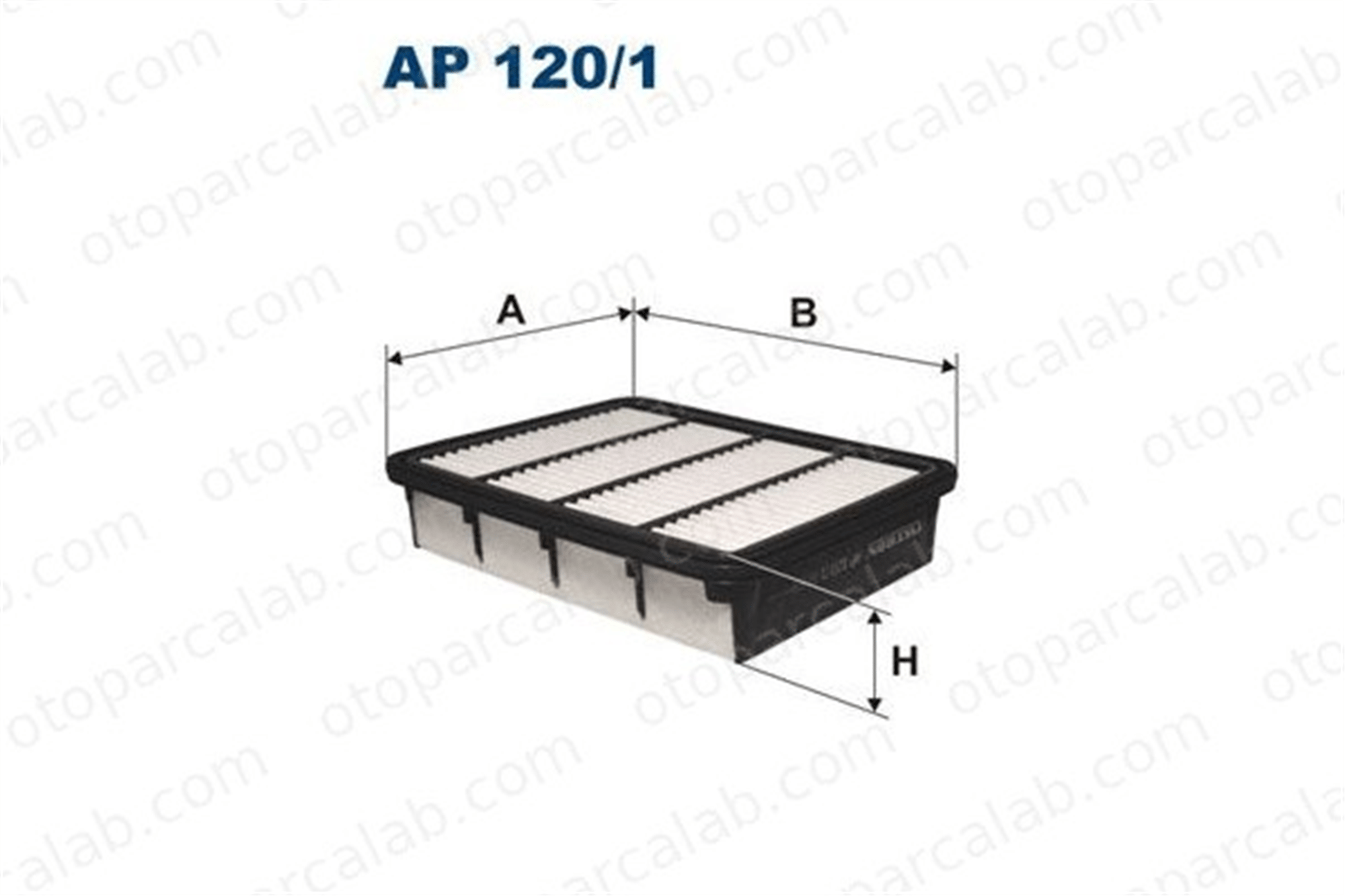 FILTRON AP 120/1 Hava Filtresi FORD RANGER MITSUBISHI GALANT VIII Station wagon MR529773 1213440