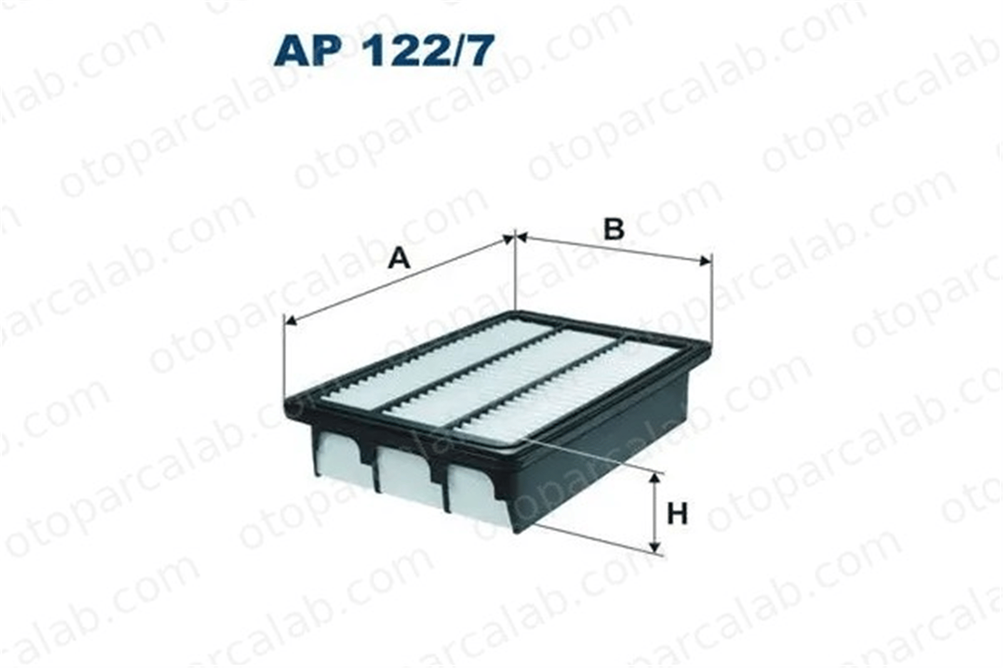 FILTRON AP 122/7 Hava Filtresi HYUNDAI SANTA FÉ II SANTA FÉ I 281132B000