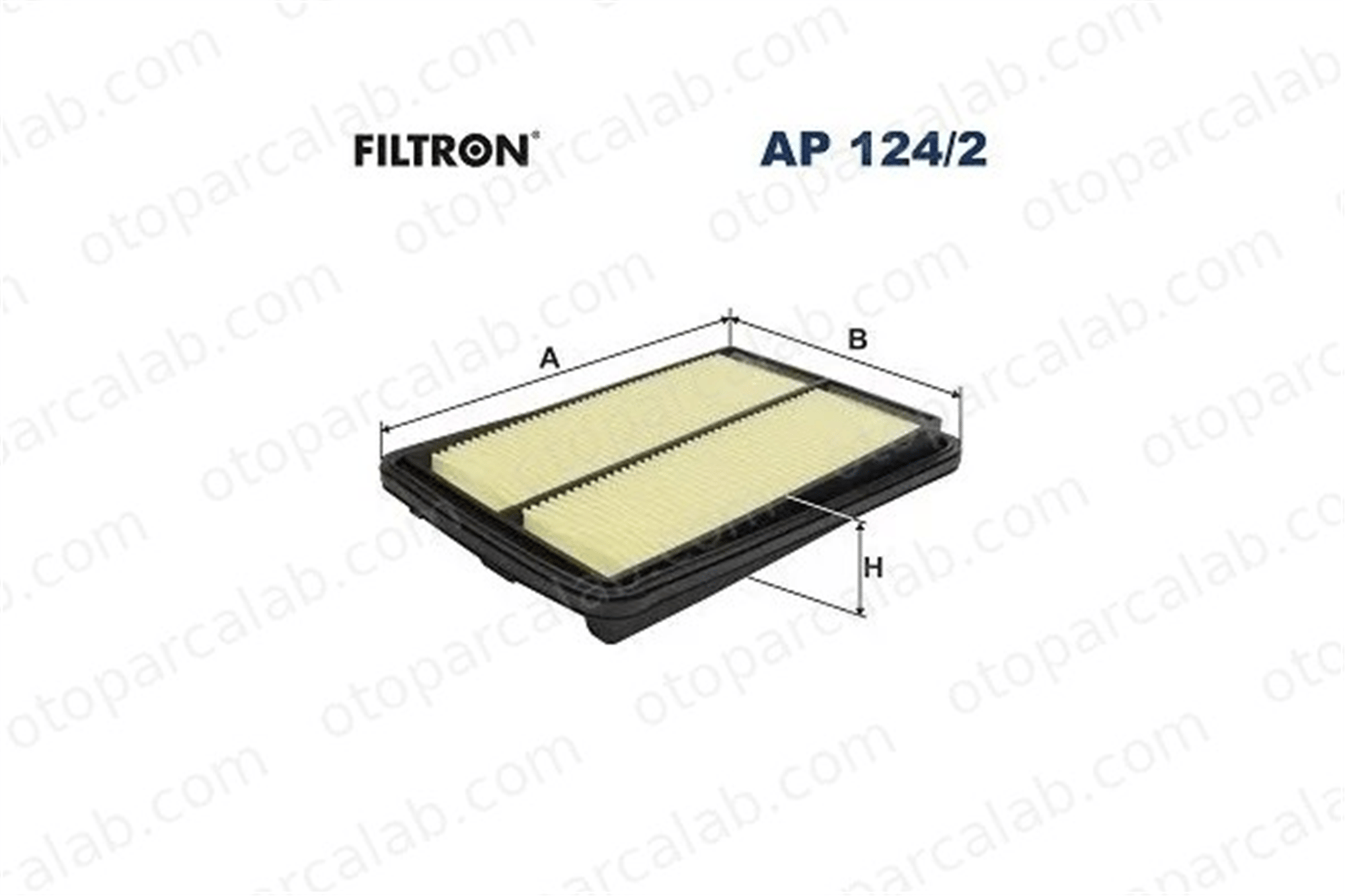 FILTRON AP 124/2 Hava Filtresi NISSAN X-TRAIL III QASHQAI II SUV 165464BA1A 165464BA1B