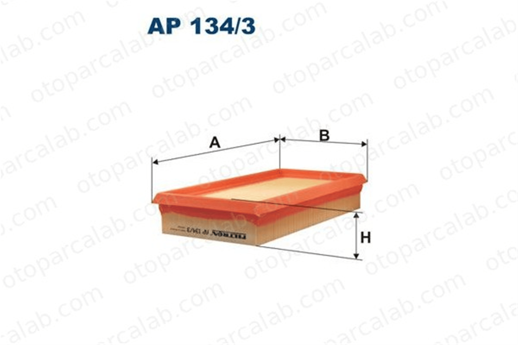 FILTRON AP 134/3 Hava Filtresi RENAULT CLIO II Kasa/eğik arka KANGOO 7701047417 8200459849