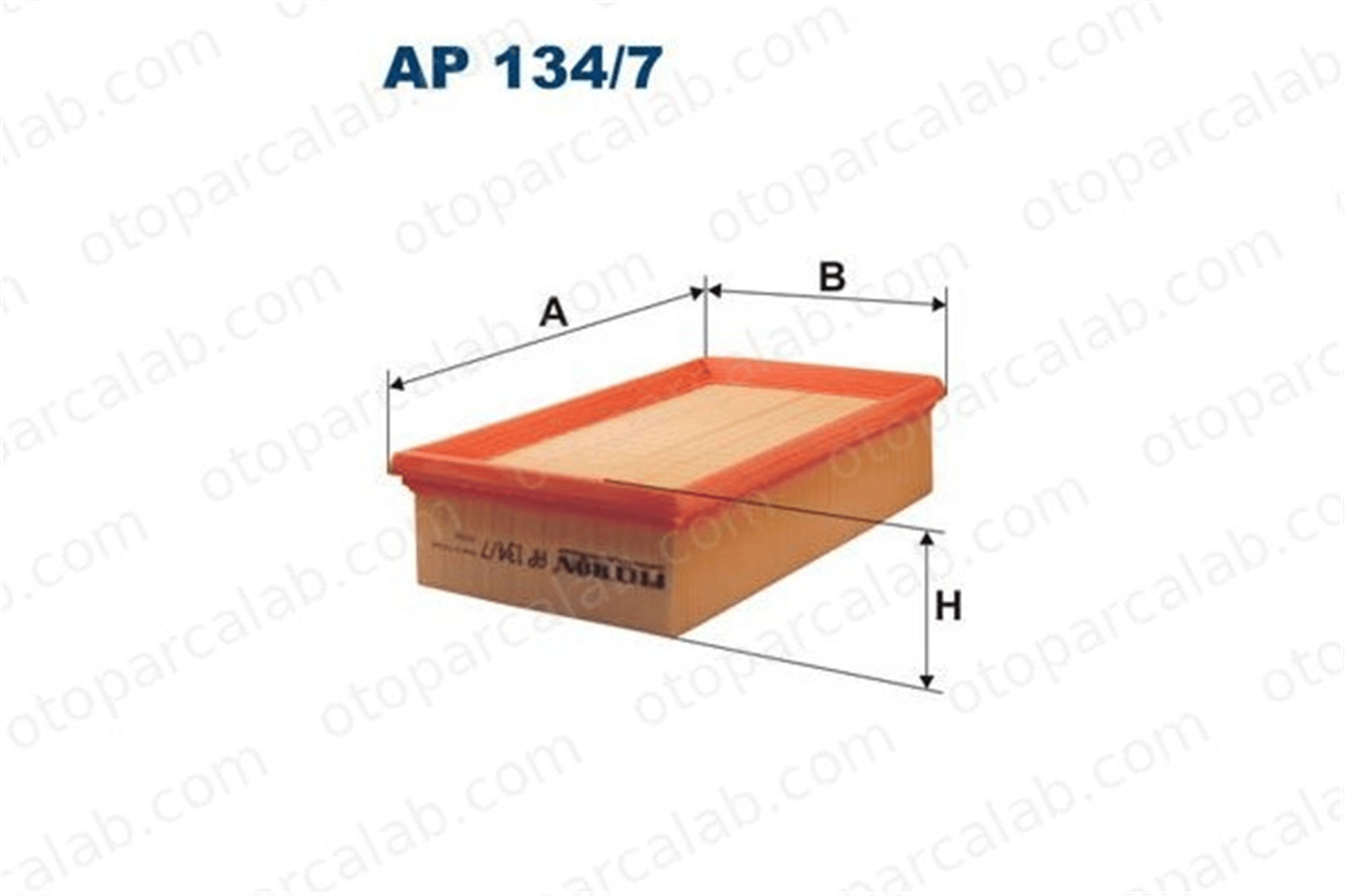 FILTRON AP 134/7 Hava Filtresi RENAULT CLIO III MODUS / GRAND MODUS 16546BN701 1654600QAR