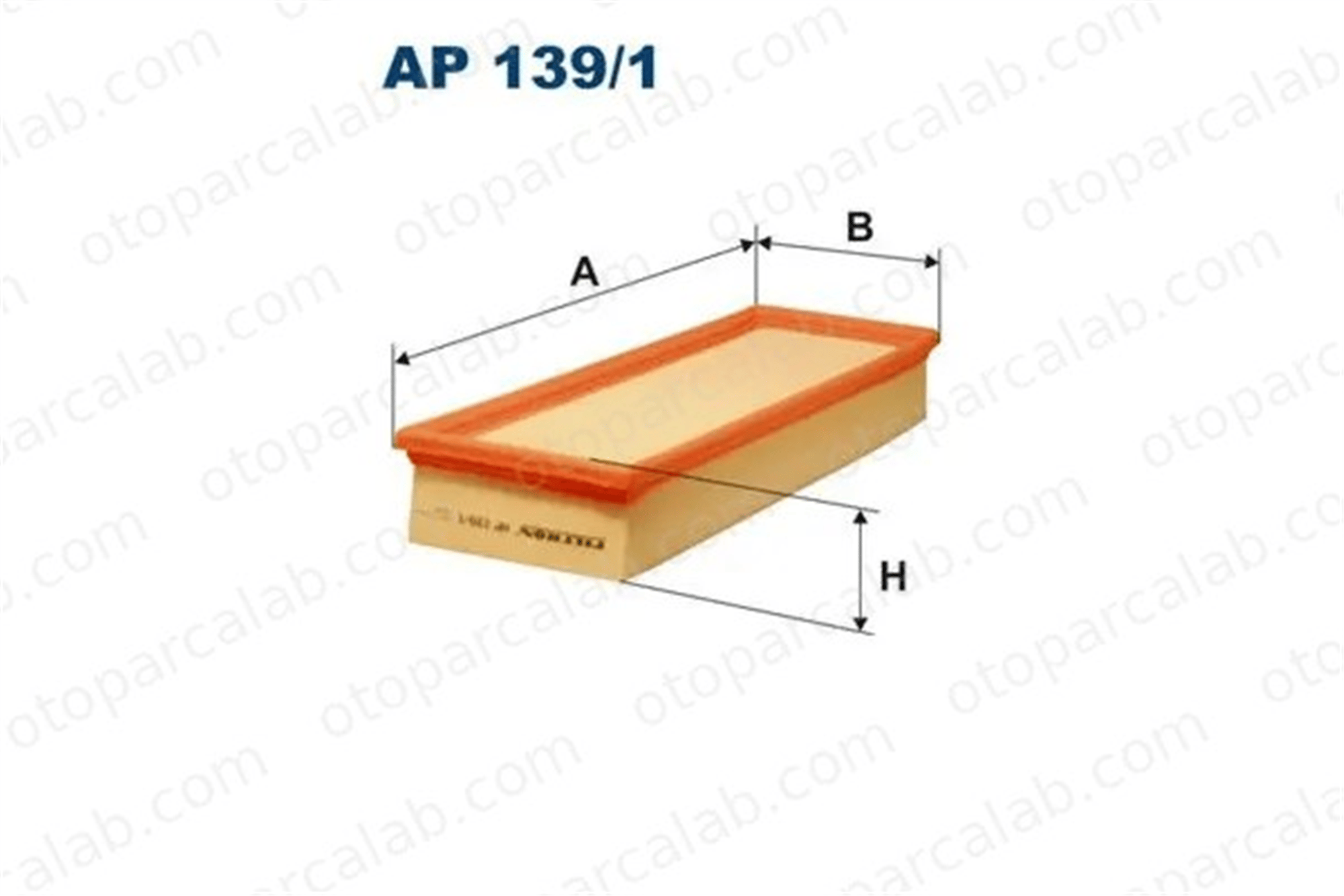 FILTRON AP 139/1 Hava Filtresi SEAT CORDOBA CORDOBA Vario 6K0129620B
