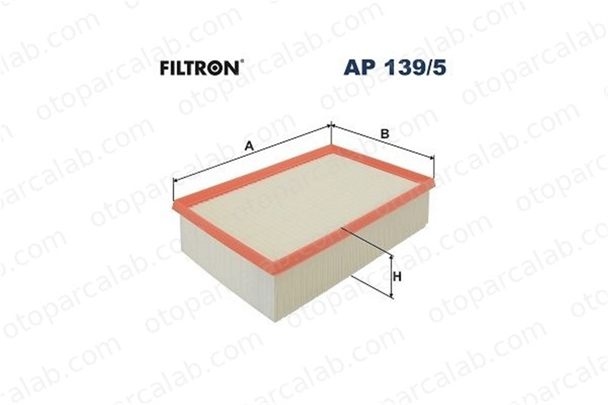 FILTRON AP 139/5 Hava Filtresi AUDI A3 Limousine A3 Sportback 2555162 5Q0129620B