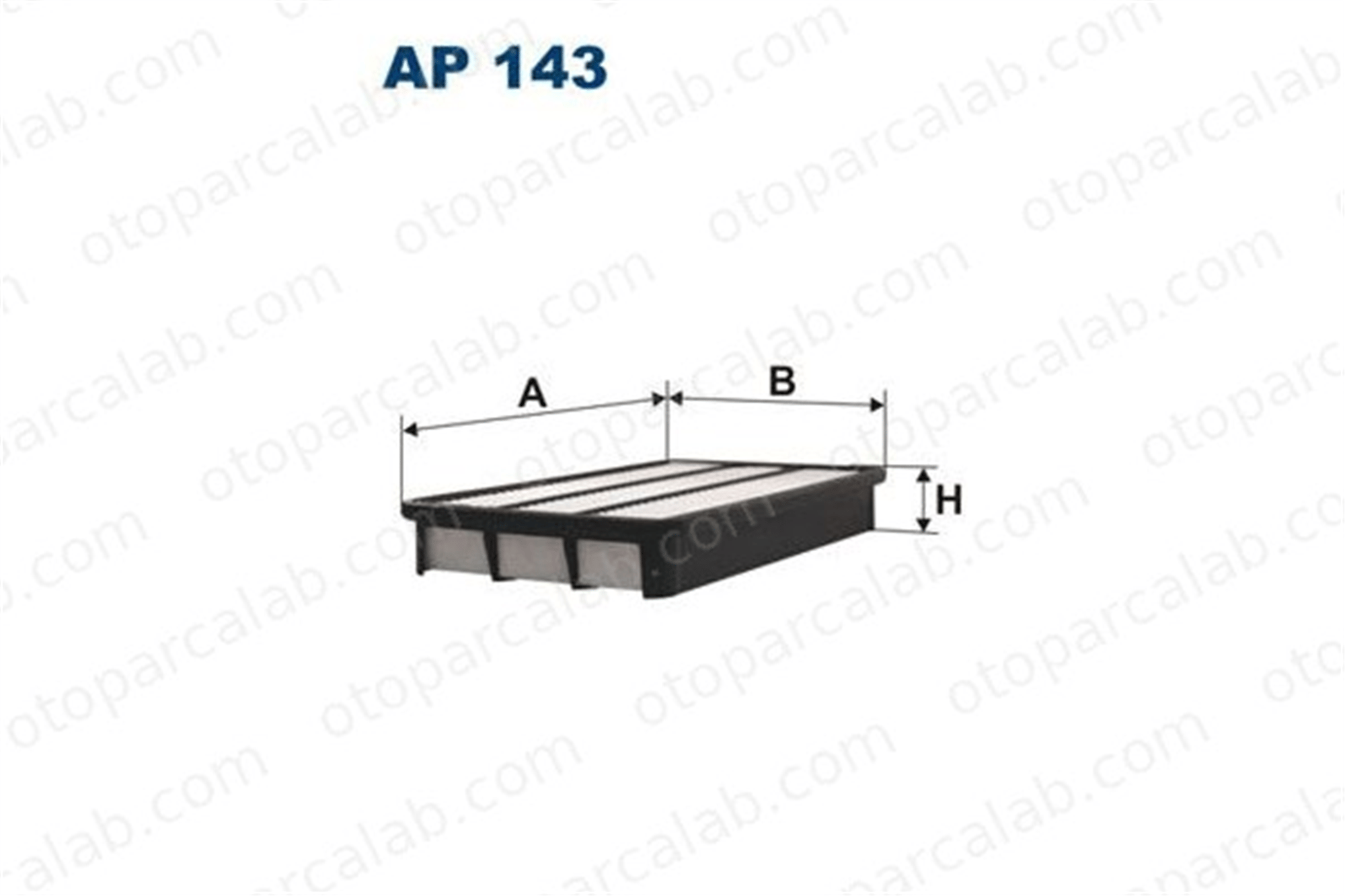 FILTRON AP 143 Hava Filtresi TOYOTA CAMRY CAMRY Station wagon 1780103010 1780174060