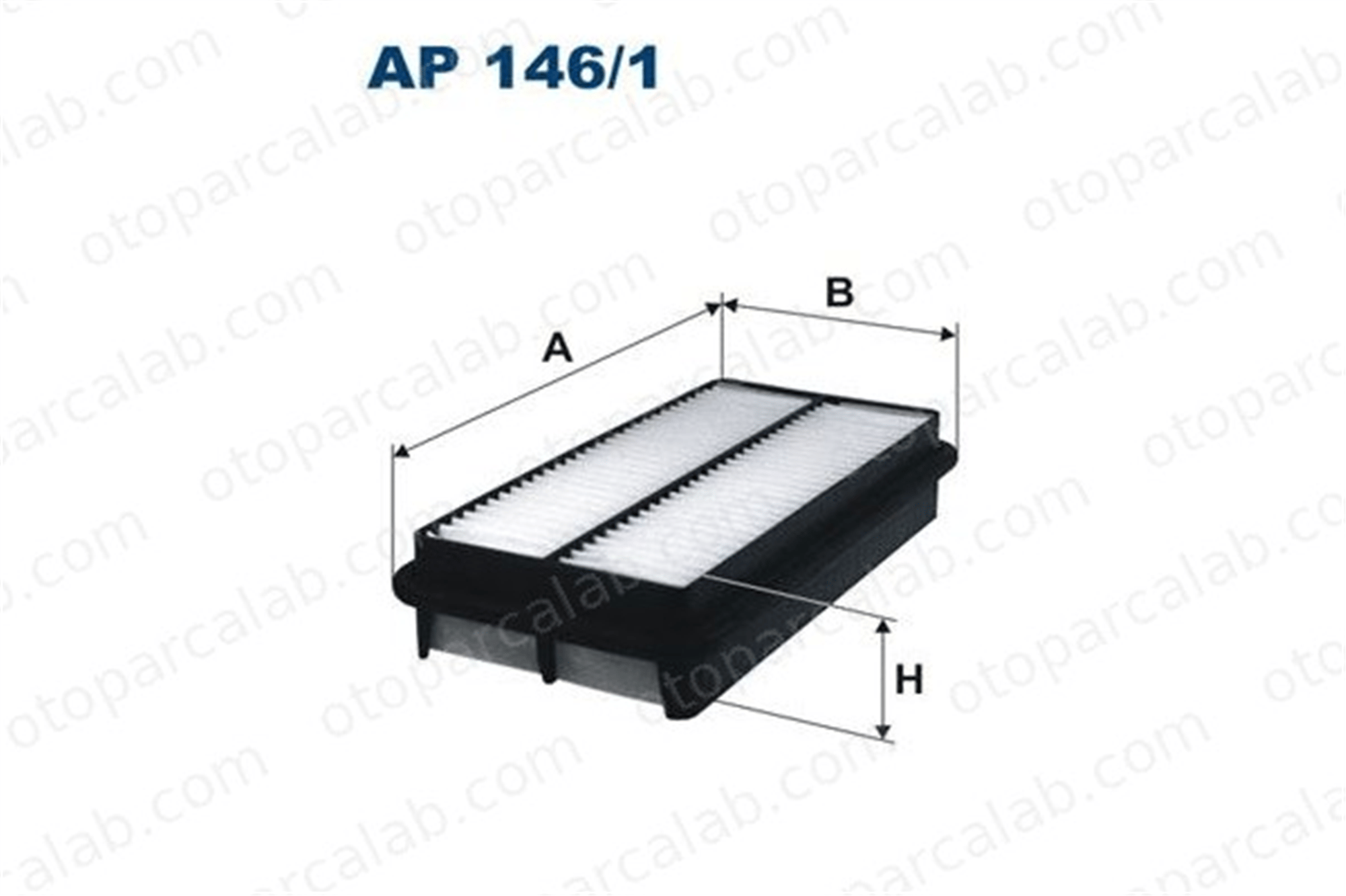 FILTRON AP 146/1 Hava Filtresi TOYOTA AVENSIS AVENSIS Liftback 1780127010