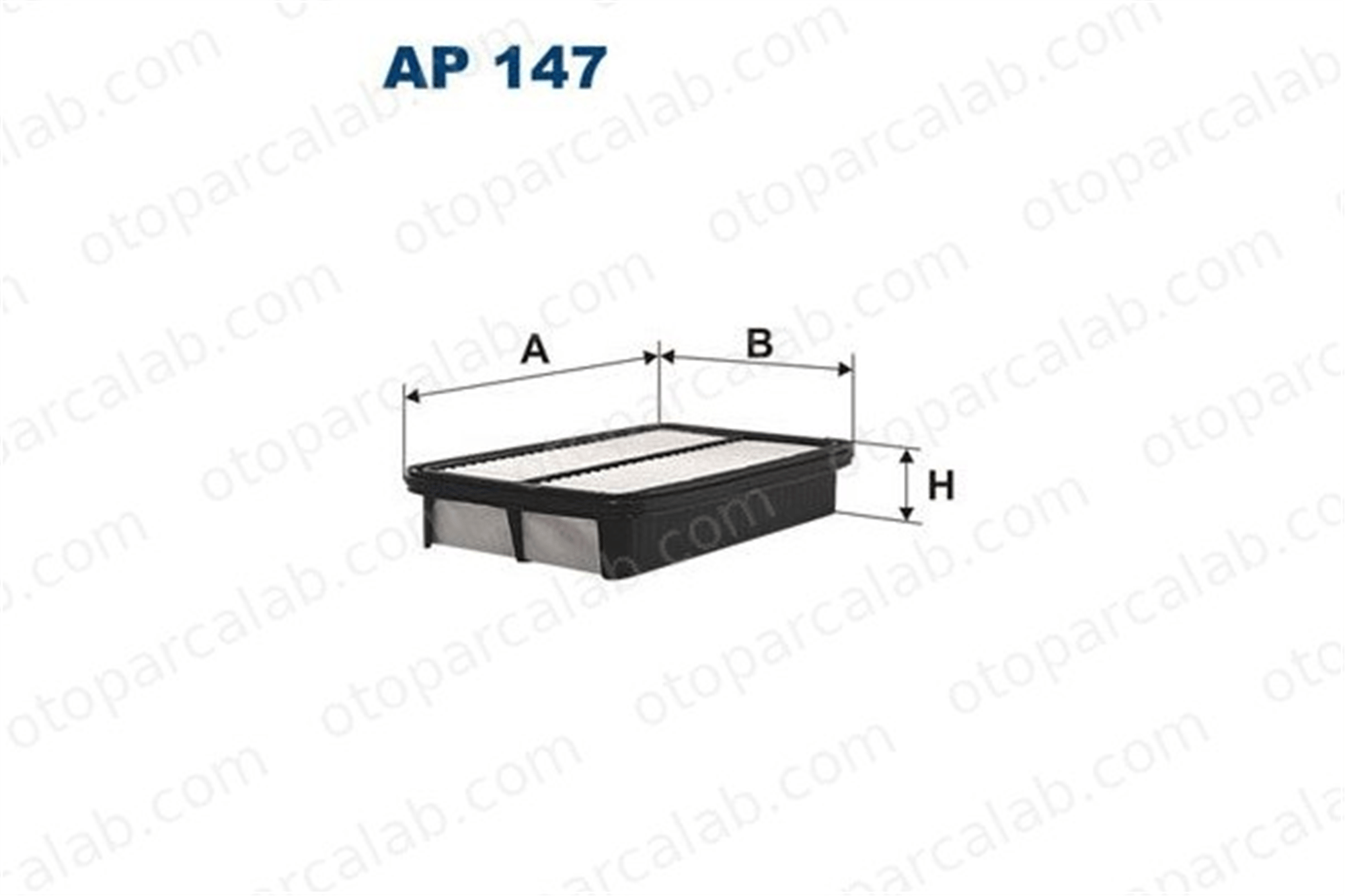 FILTRON AP 147 Hava Filtresi TOYOTA CELICA Coupe COROLLA 1780187401 1780187401000