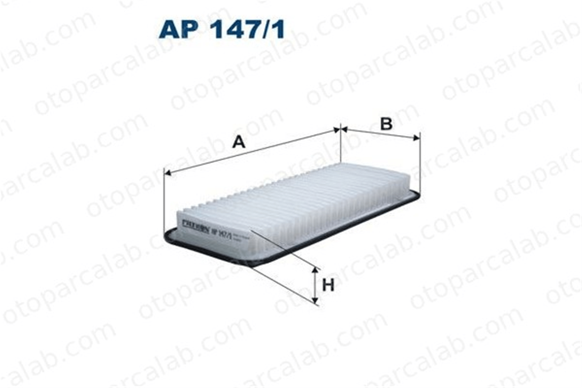 FILTRON AP 147/1 Hava Filtresi TOYOTA IQ ASTON MARTIN CYGNET 1780140040