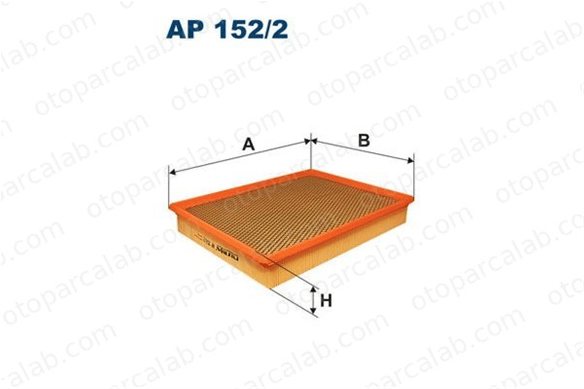 FILTRON AP 152/2 Hava Filtresi OPEL VECTRA C VECTRA C GTS 5834070 73502069
