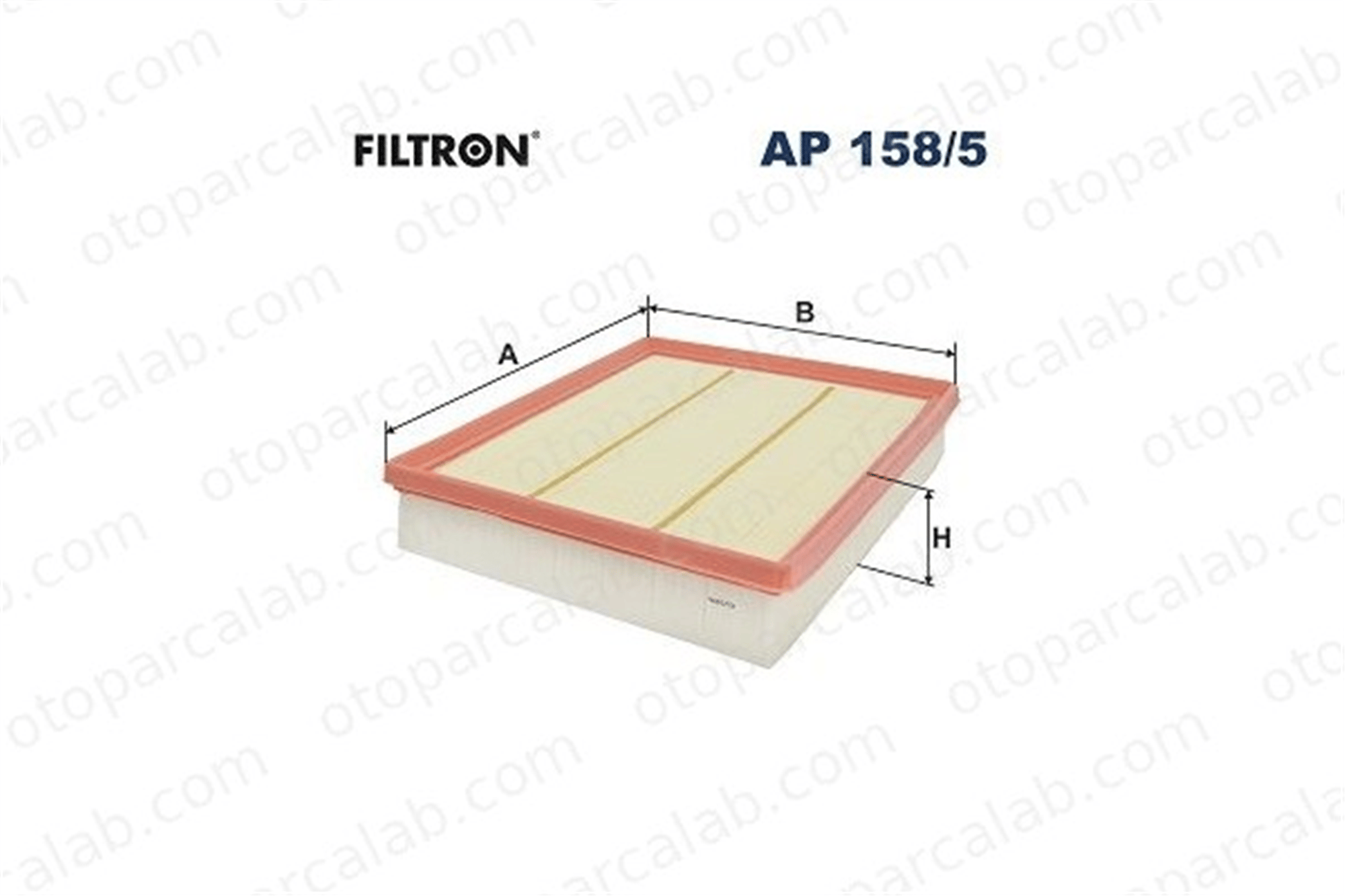 FILTRON AP 158/5 Hava Filtresi MERCEDES-BENZ SPRINTER 3,5-t Panelvan/Van SPRINTER 3,5-t Platform şasi A9075283500 9075283500