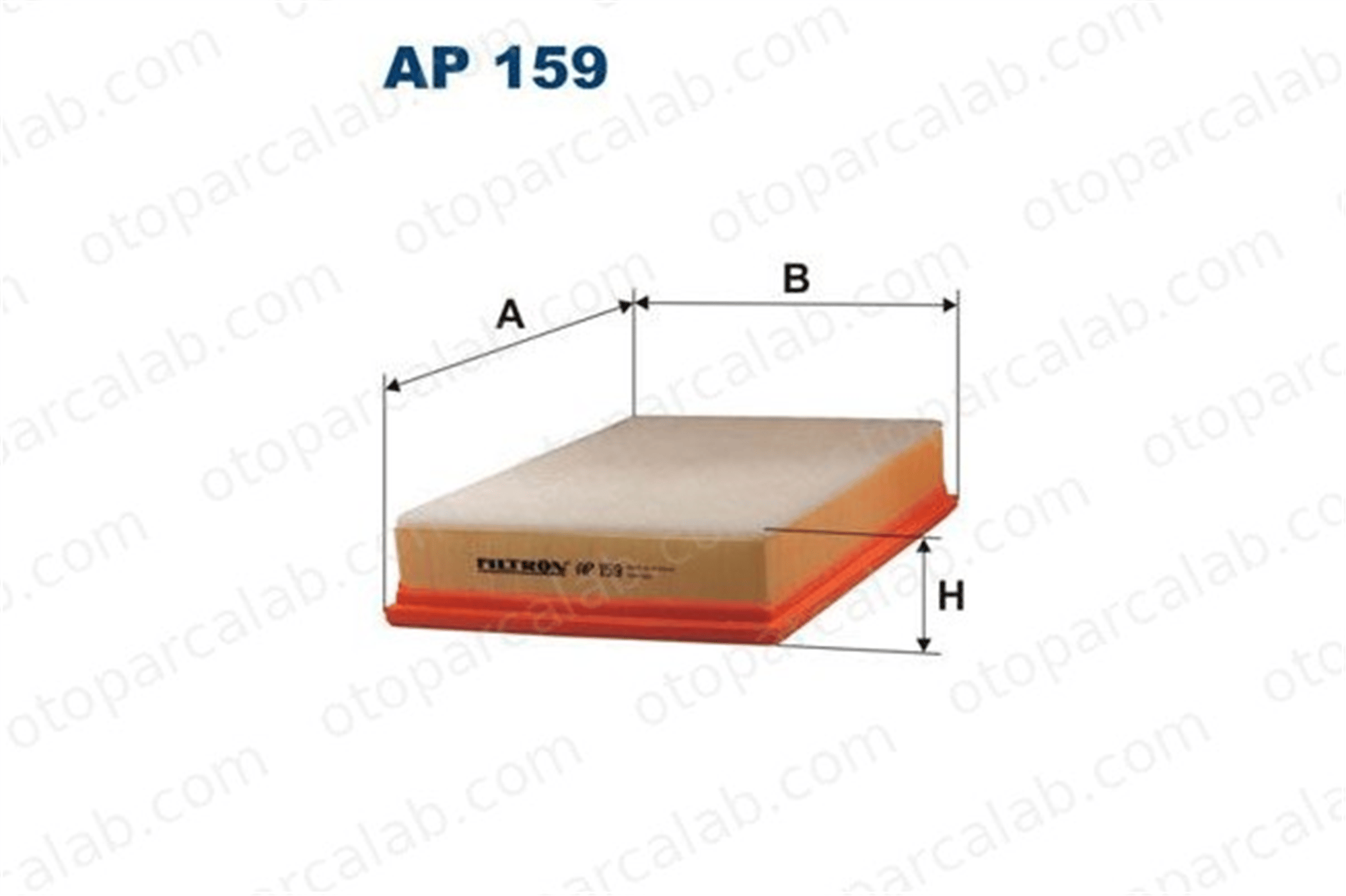 FILTRON AP 159 Hava Filtresi FORD GALAXY I VW SHARAN 1017035 1102785