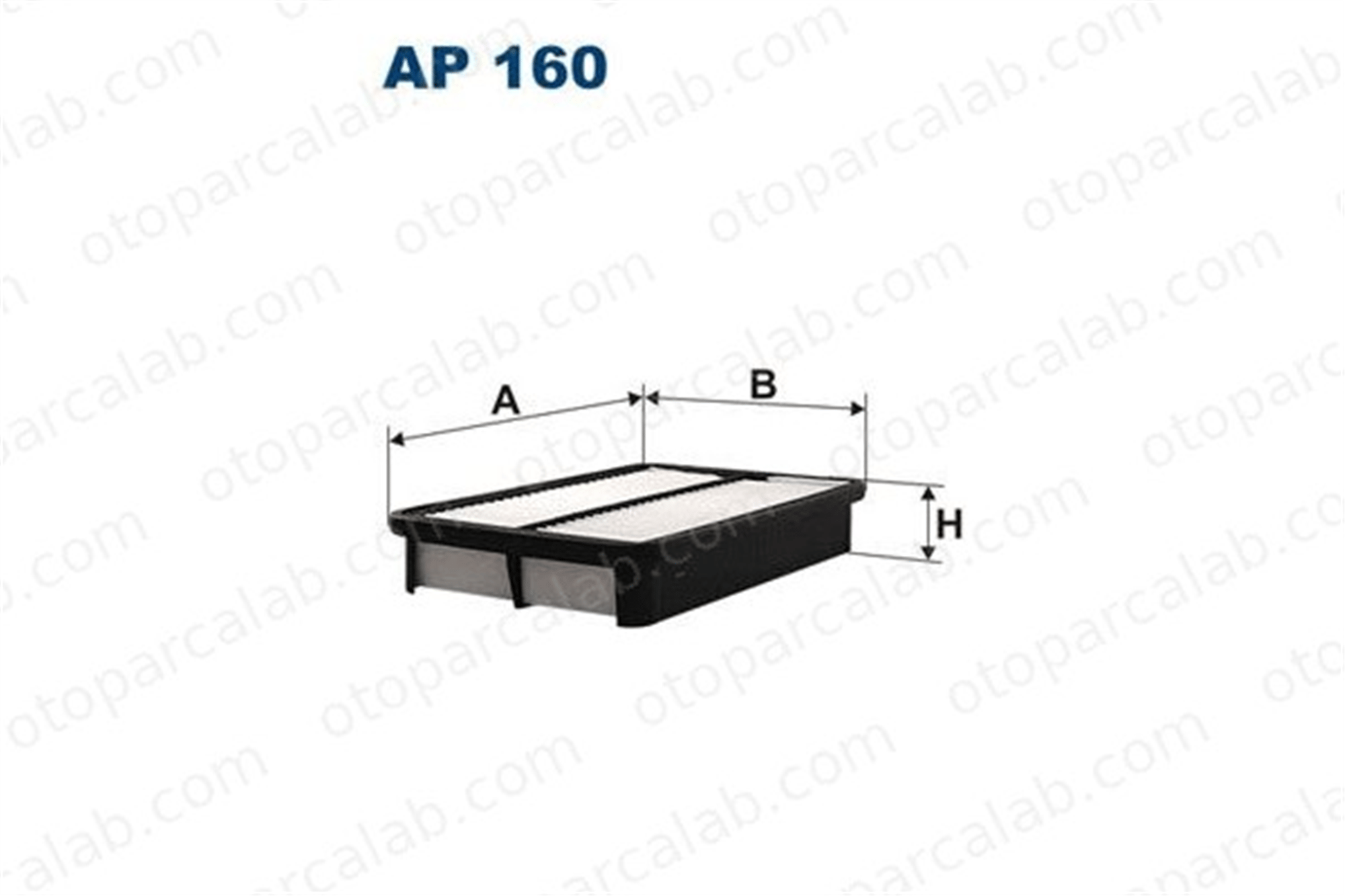 FILTRON AP 160 Hava Filtresi TOYOTA COROLLA COROLLA Compact 1780102030 KJ0113Z40