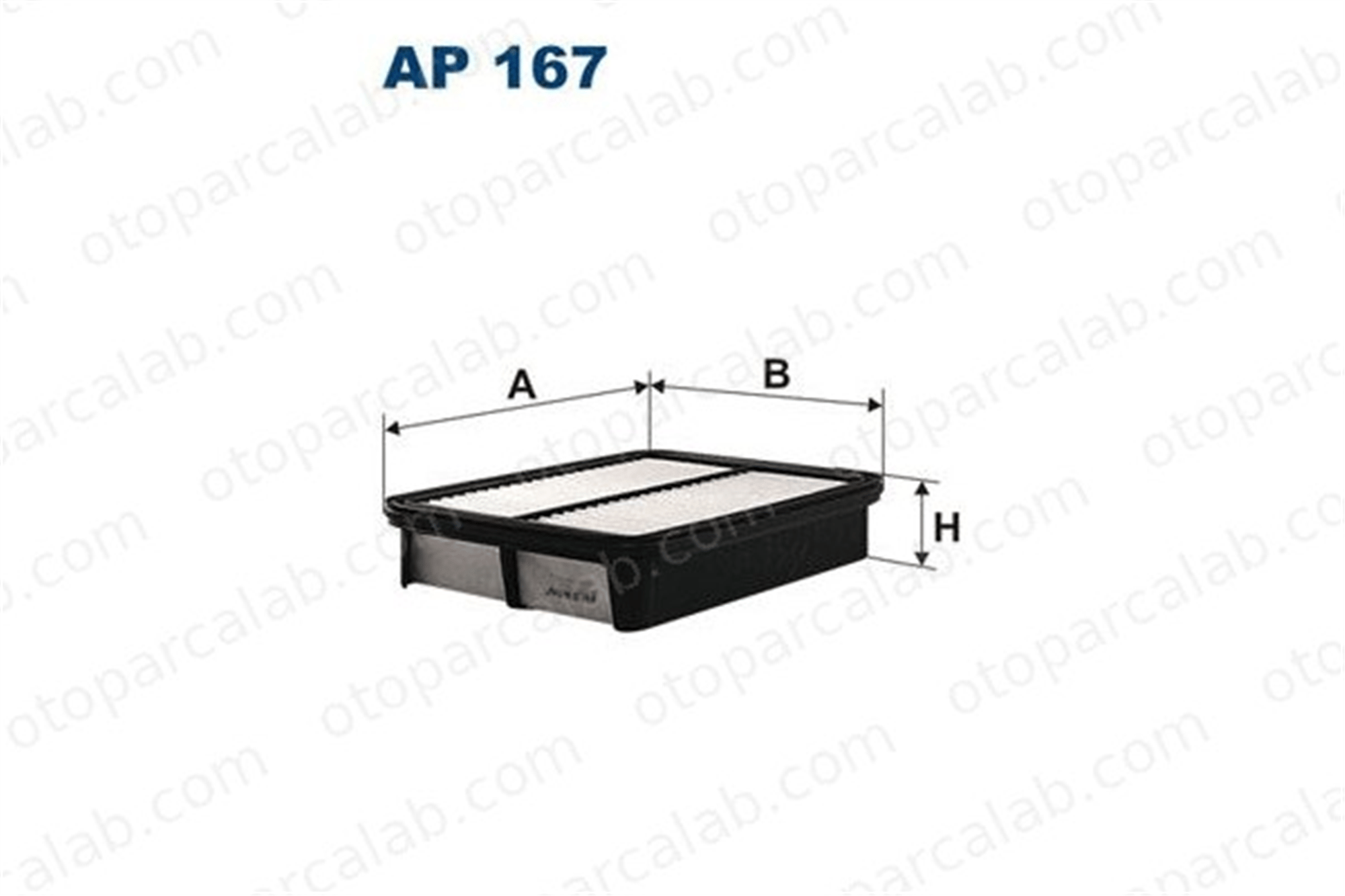 FILTRON AP 167 Hava Filtresi TOYOTA COROLLA COROLLA Compact 1780111090 178011109083