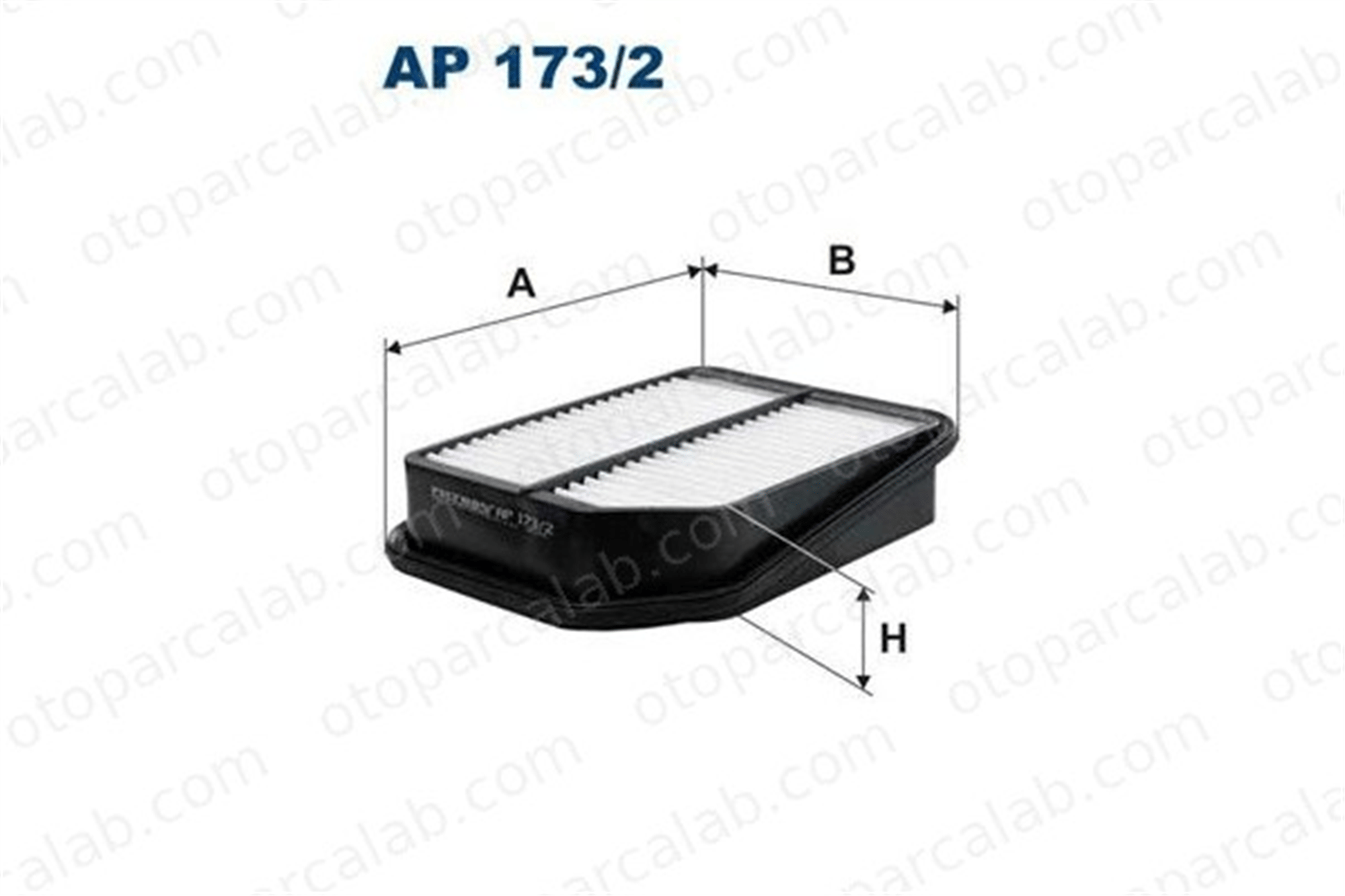 FILTRON AP 173/2 Hava Filtresi SUZUKI GRAND VITARA II 1378065J00 1378065J00000