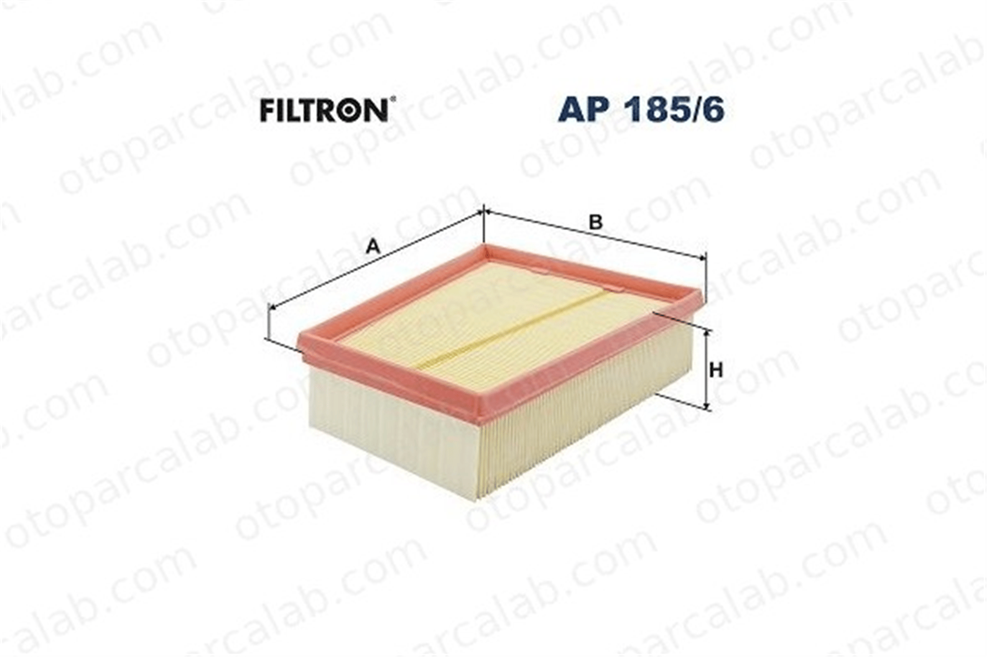 FILTRON AP 185/6 Hava Filtresi RENAULT MEGANE III Coupe MEGANE III Hatchback 165467751R 165463884R