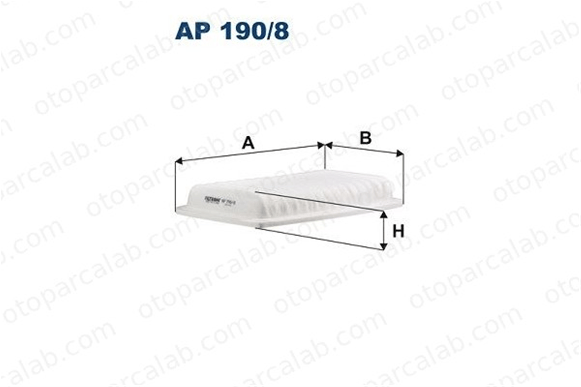 FILTRON AP 190/8 Hava Filtresi SUZUKI SWIFT IV OPEL AGILA 1378069L00 4711600