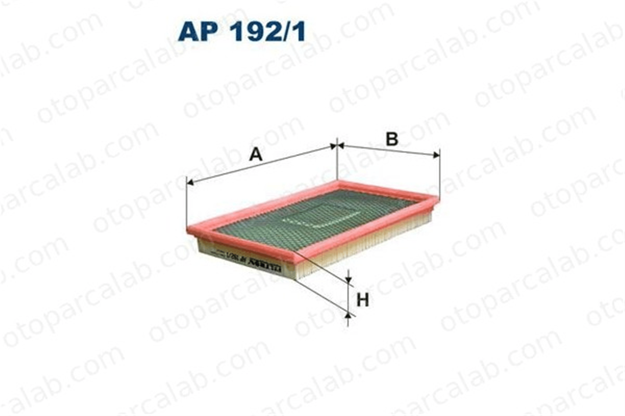 FILTRON AP 192/1 Hava Filtresi MINI MINI Cabrio MINI 13721491749