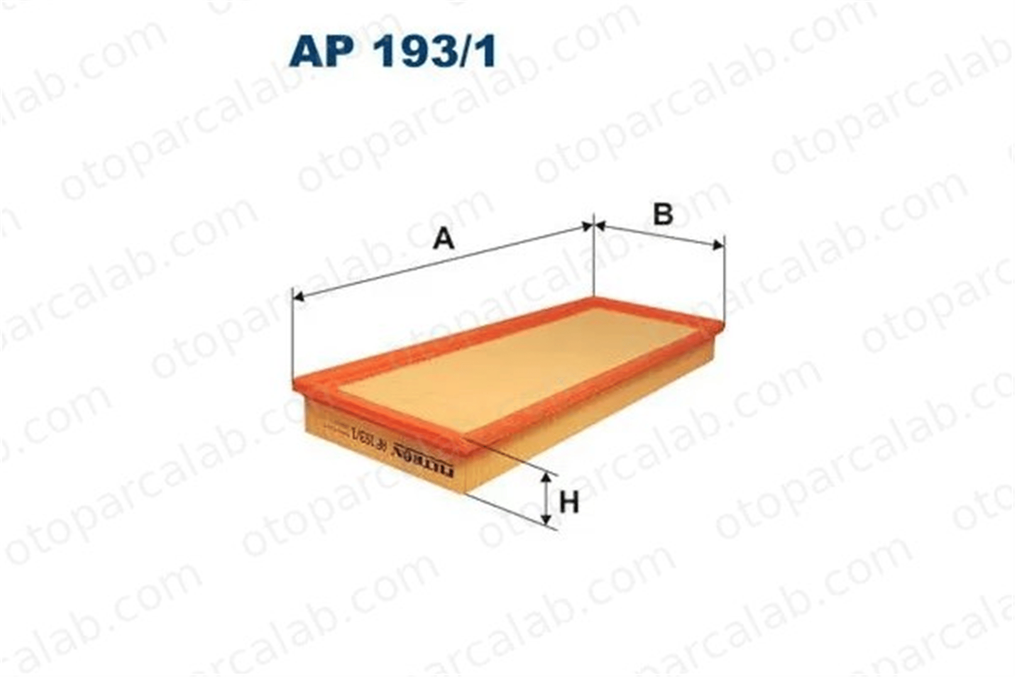 FILTRON AP 193/1 Hava Filtresi JAGUAR X-TYPE I X-TYPE I Station wagon 1X439601AA C2S11215