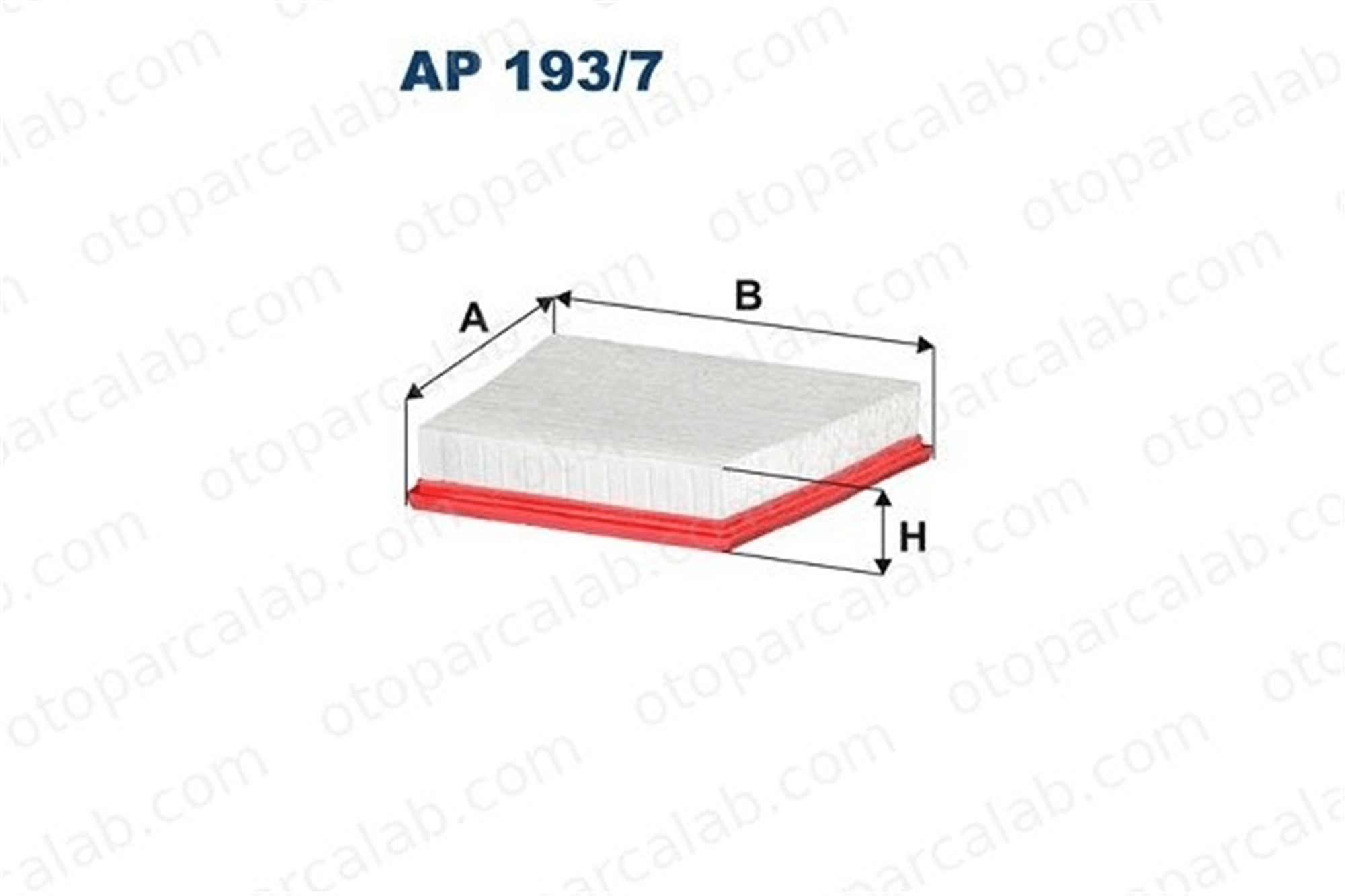 FILTRON AP 193/7 Hava Filtresi LAND ROVER RANGE ROVER VELAR JAGUAR XE 613872A 06 13 872 A