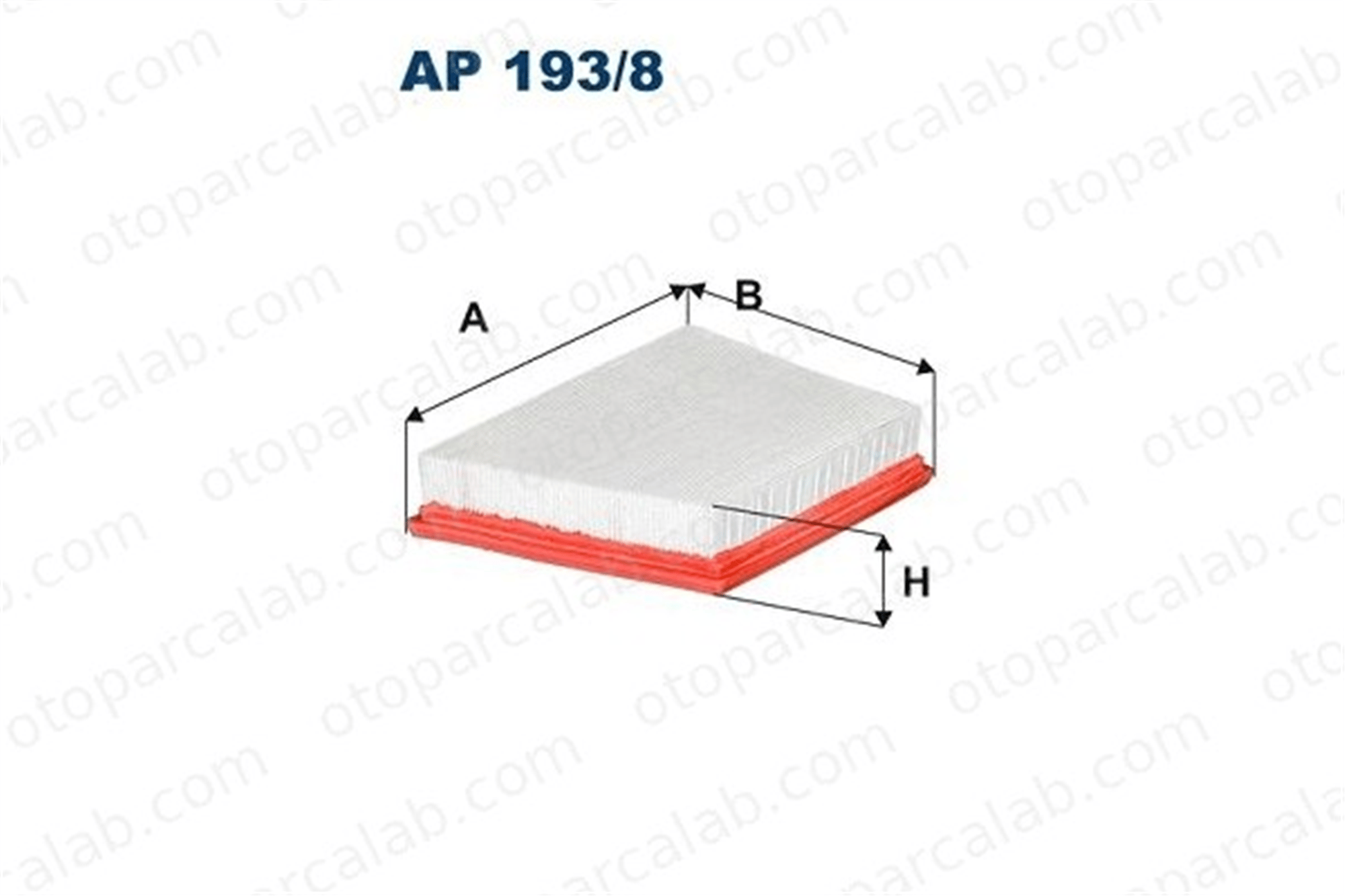 FILTRON AP 193/8 Hava Filtresi JAGUAR XF SPORTBRAKE XE 613868A 06 13 868 A