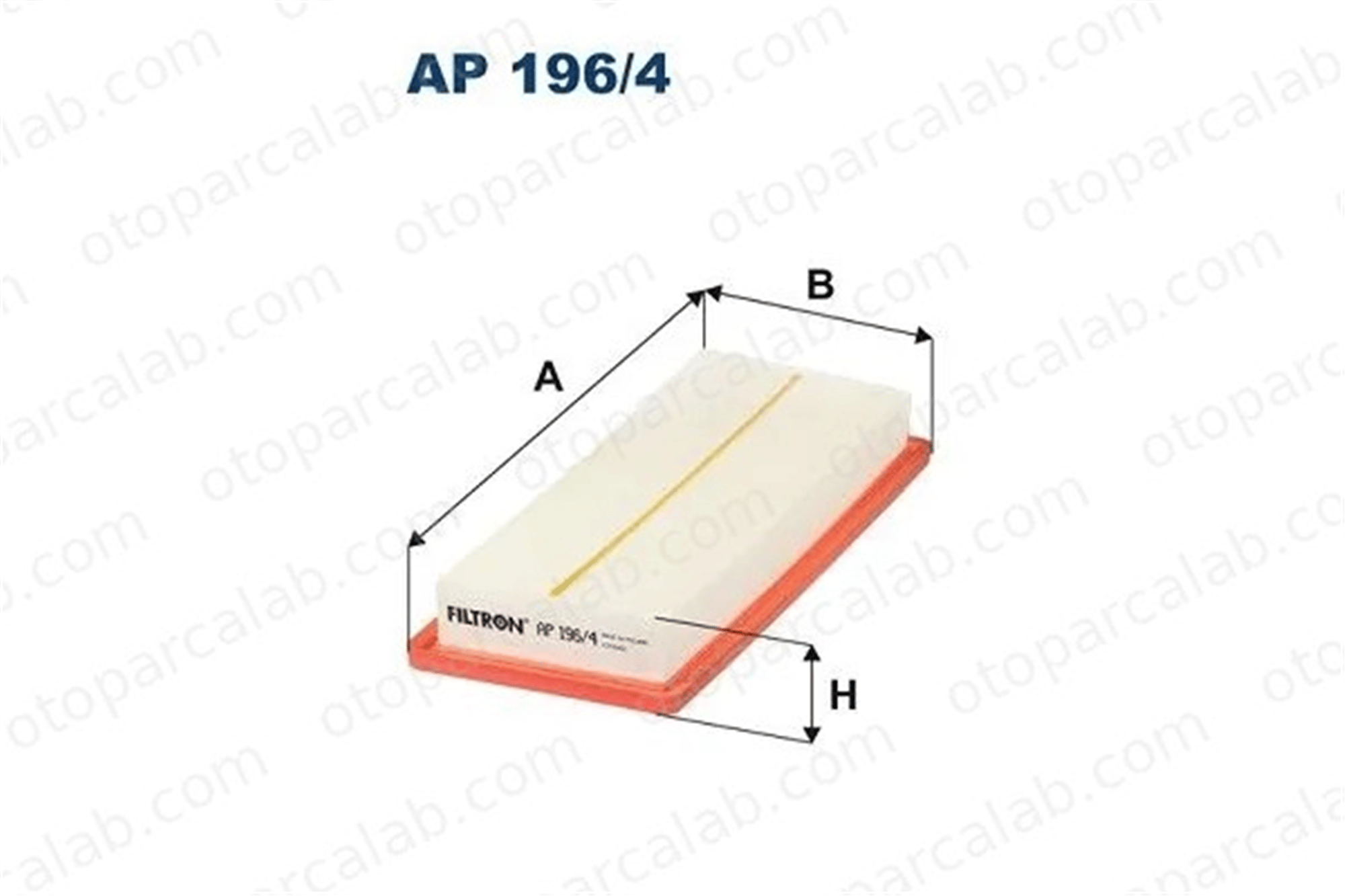 FILTRON AP 196/4 Hava Filtresi PEUGEOT 308 II MINI MINI COUNTRYMAN 13717568728 1444TT