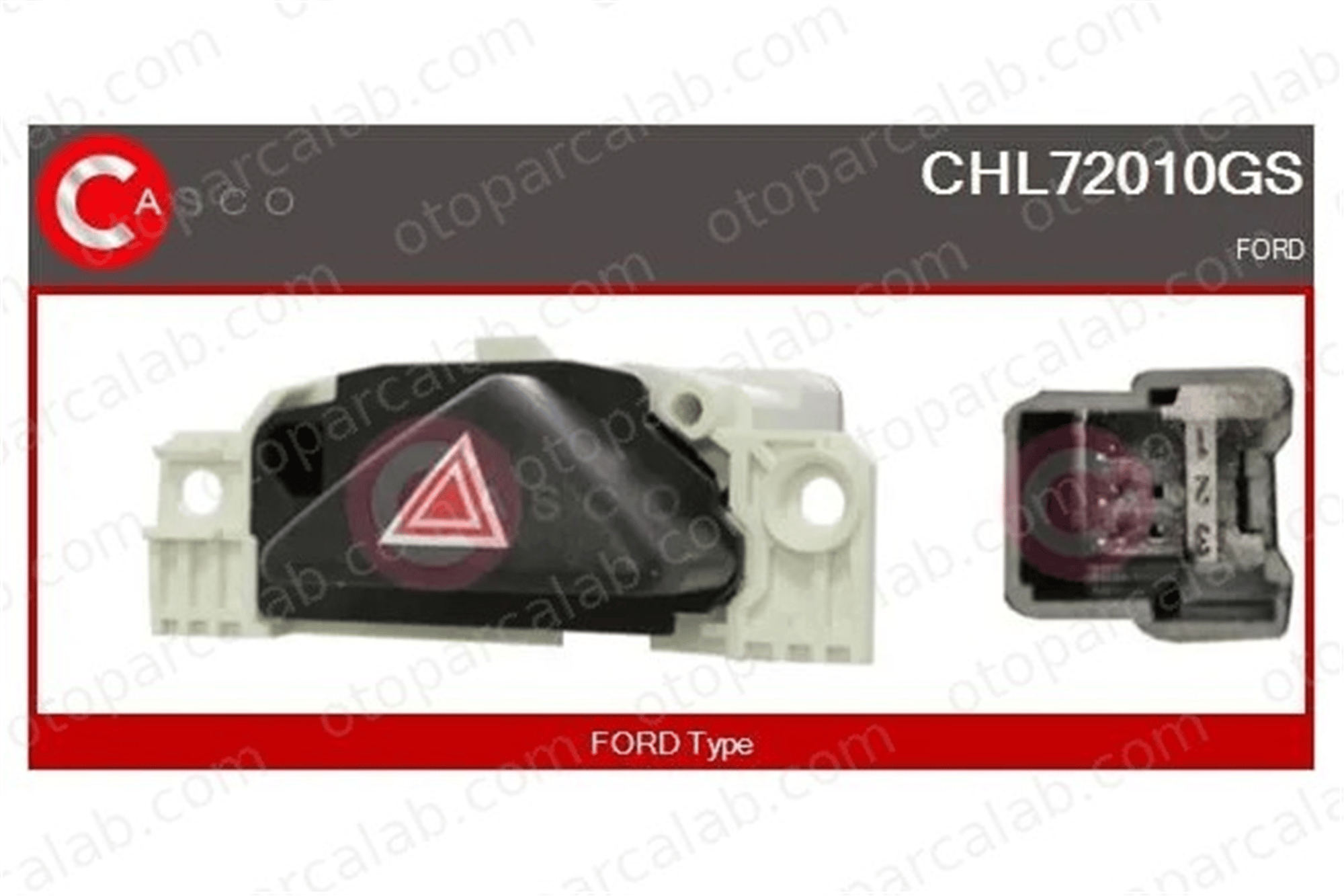 FORD ORJINAL 2M5T13A350AA Dörtlü Flaşör Düğmesi FORD FOCUS I FOCUS I Sedan 1140002 2M5T13A350AA
