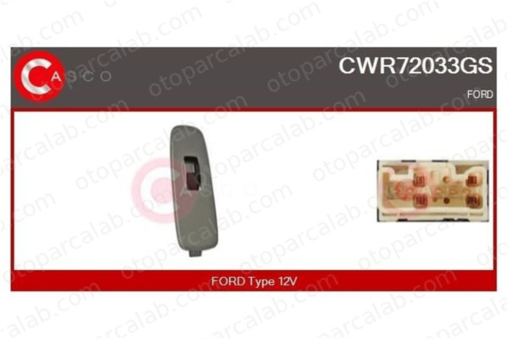 FORD ORJINAL 3M3514529CA Cam Açma Düğmesi Ön Sağ FORD RANGER 3M3514529CA 1431358