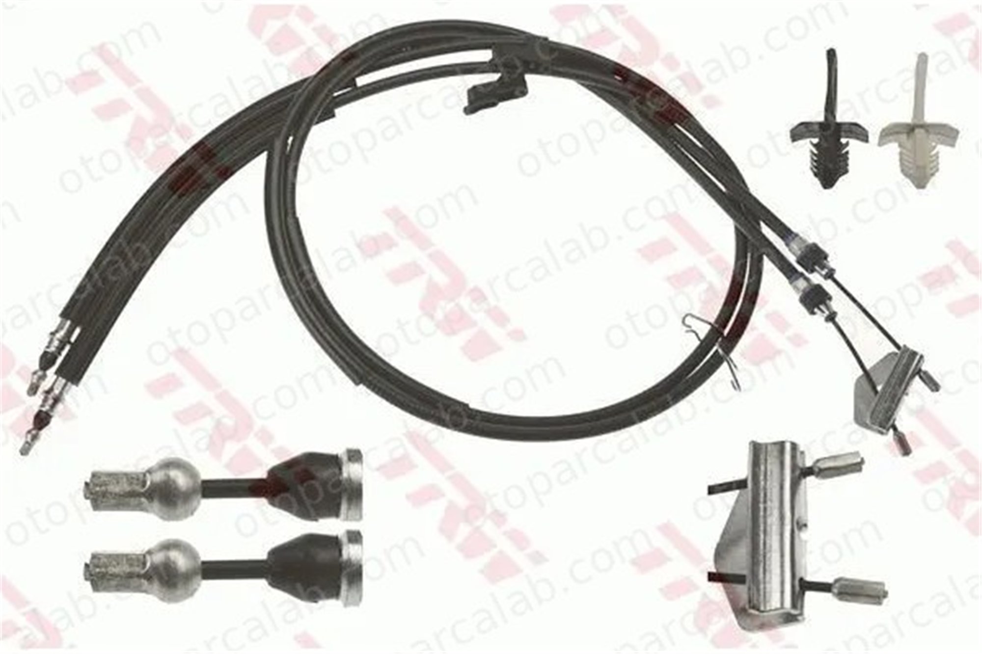 FORD ORJINAL 3M512A603FC El Fren Teli Arka Sağ veya Sol FORD FOCUS II C-MAX 3M512A603FC 1223536