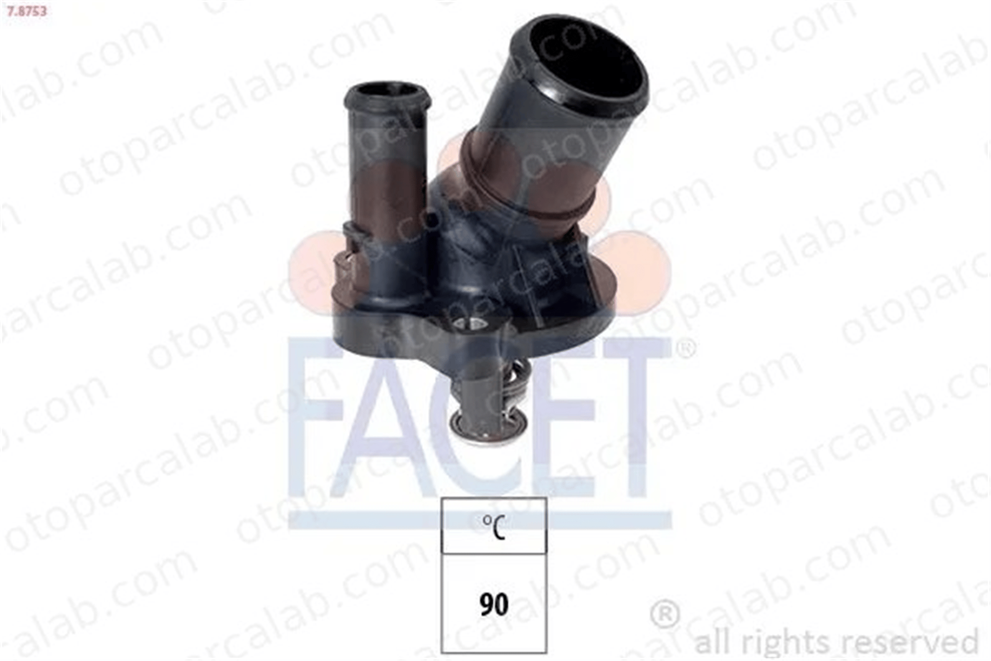 FORD ORJINAL 4L5G8575BC Termostat 90 °C FORD MONDEO IV MONDEO IV Sedan 4L5G8575BC 1235840
