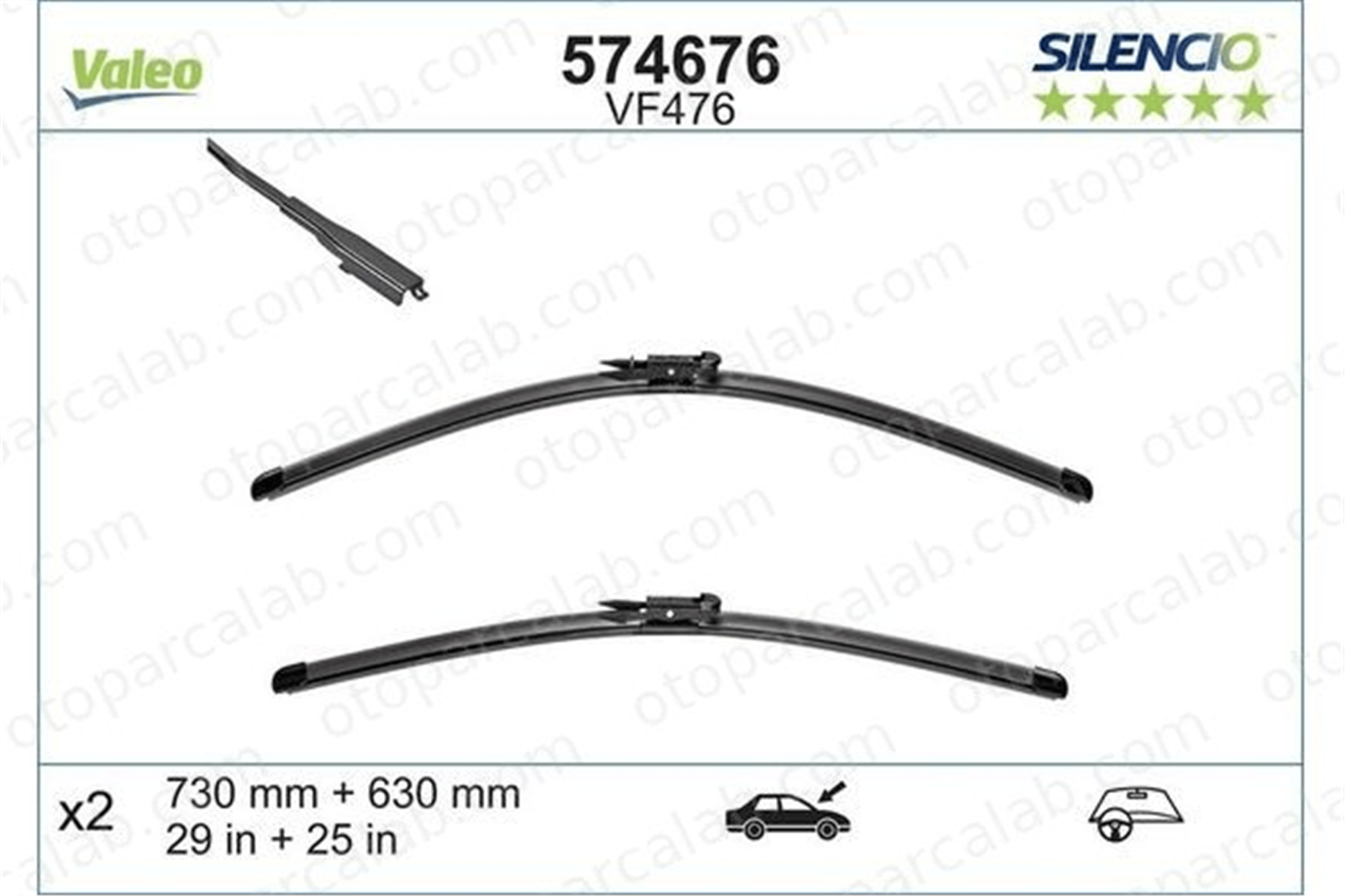FORD ORJINAL AM5117B437AD Silecek Süpürgesi Ön FORD C-MAX II GRAND C-MAX AM5117B437AD 1686897