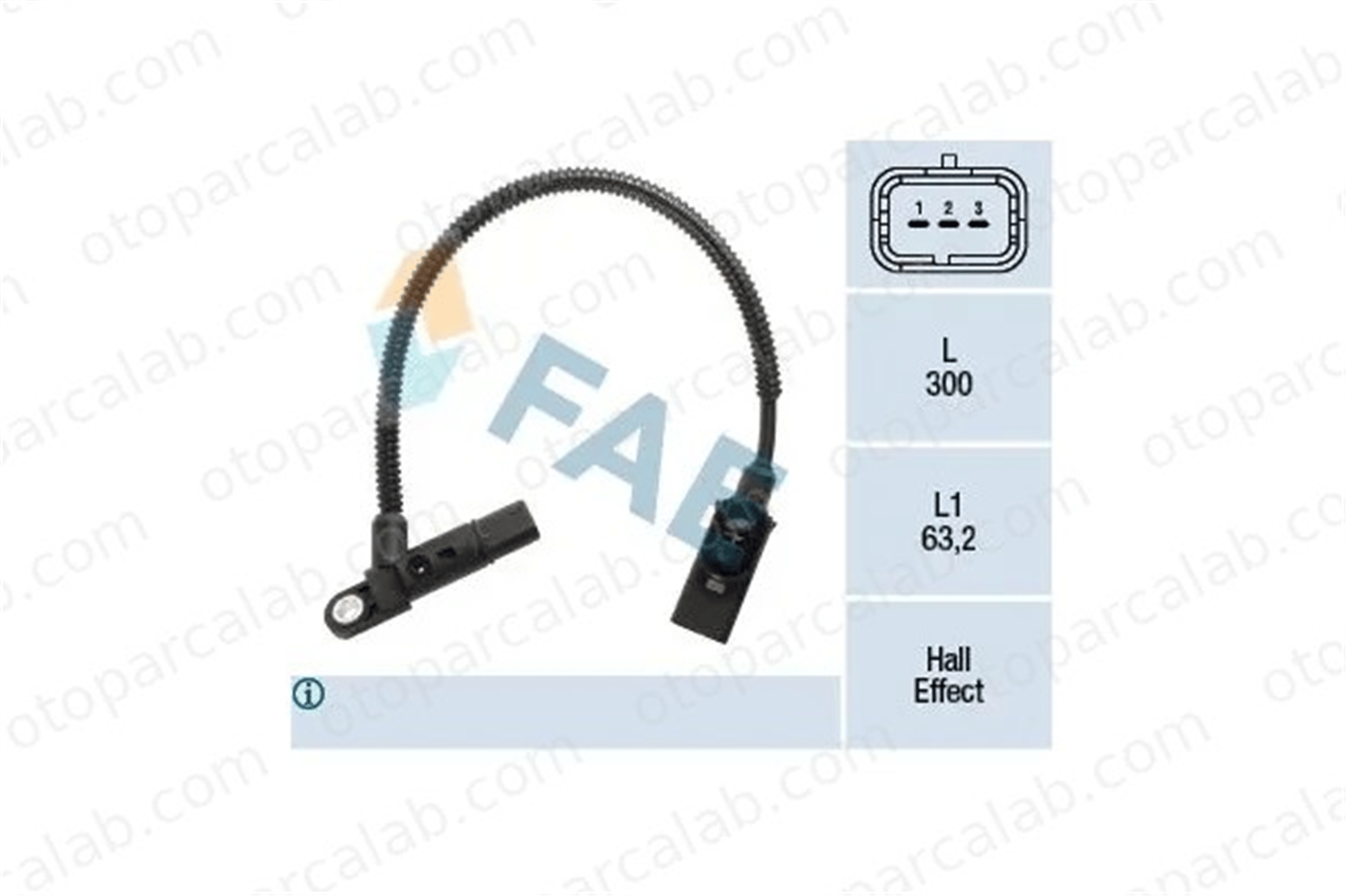 FORD ORJINAL AV6Q12K073AA Eksantrik Devir Sensörü PEUGEOT 208 I PARTNER TEPEE AV6Q12K073AA 9664430980