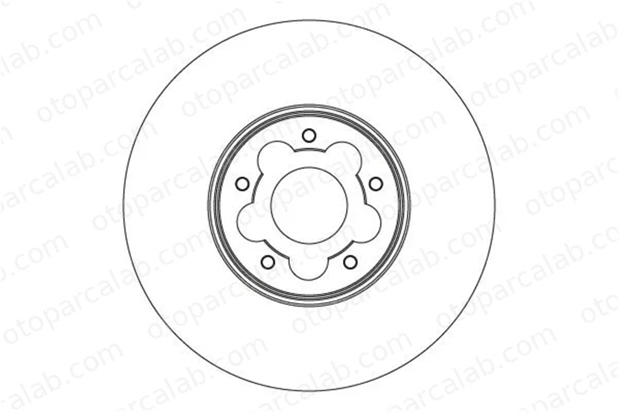 FORD ORJINAL BK211125FA Fren Disk Ayna Ön Sağ ve Sol FORD TRANSIT V363 Panelvan/Van TRANSIT CUSTOM V362 Minibüs/Otobüs BK211125EA 2168836