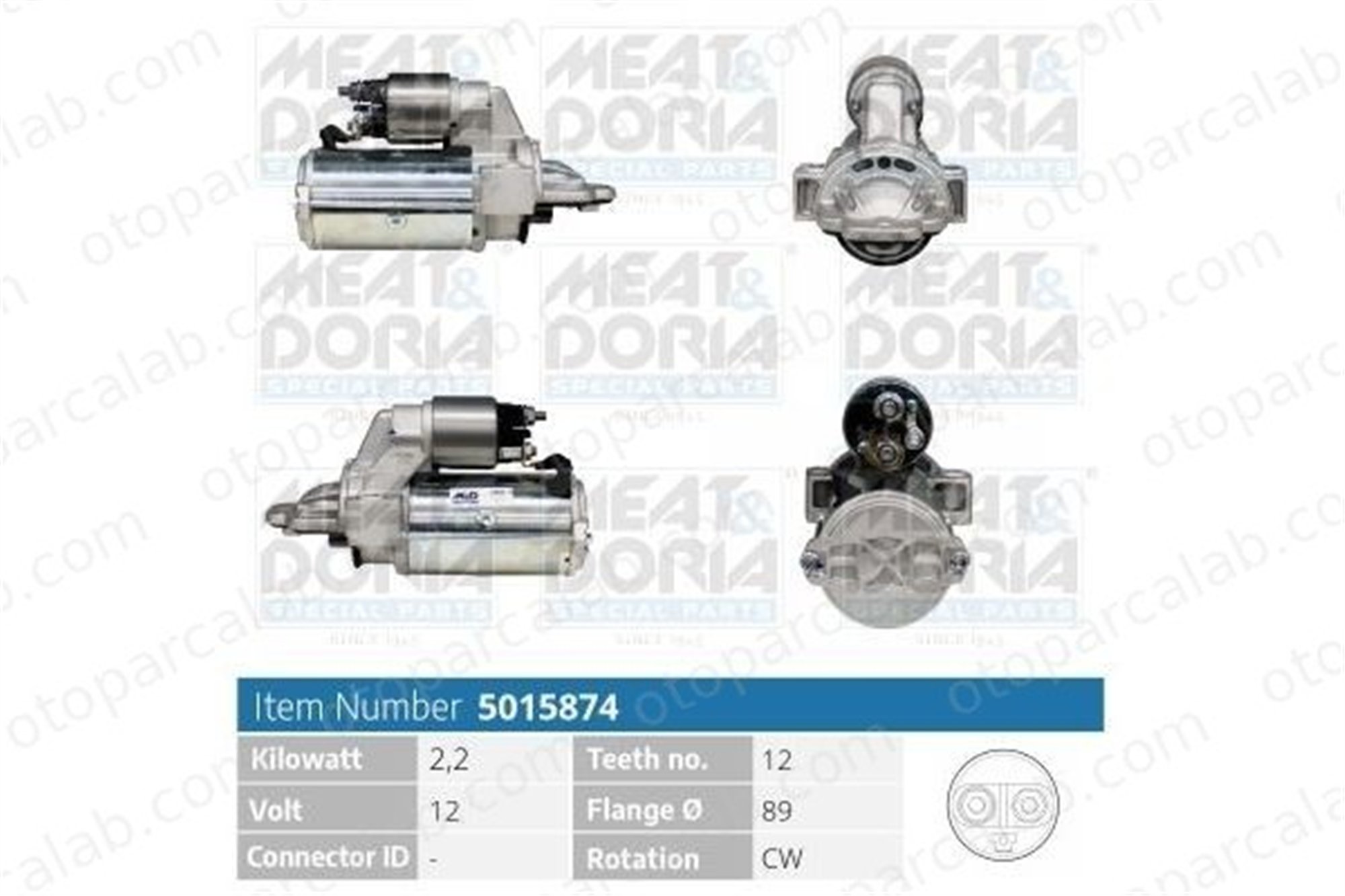 FORD ORJINAL BK3T11000FA Marş Dinamosu FORD TRANSIT V363 Panelvan/Van TRANSIT V363 Platform şasi BK3T11000FA 1880119