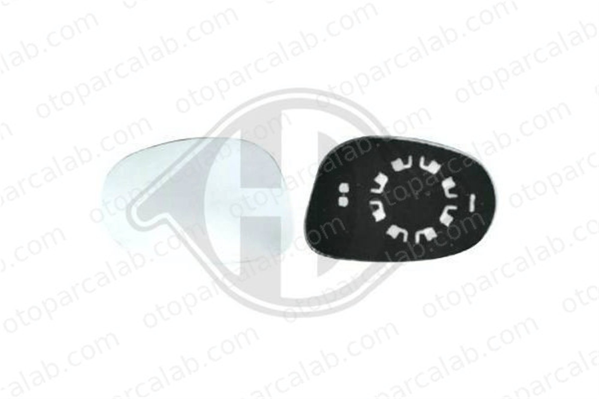FORD ORJINAL BS5117K741BA Ayna Camı Dış Sağ veya Sol FORD KA BS5117K741BA 1672379