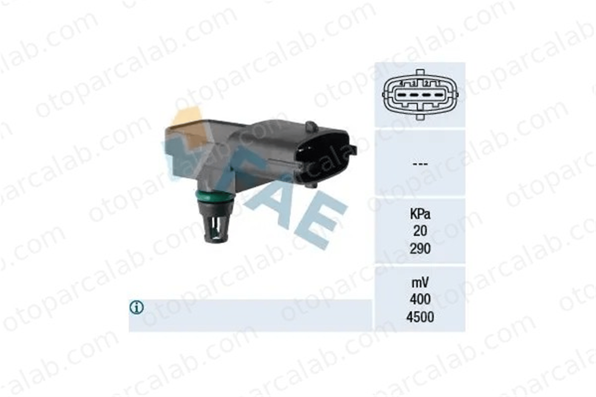 FORD ORJINAL EL8A9F479AA MAP Sensörü VOLVO V40 Hatchback XC60 I SUV EL8A9F479AA 77366837