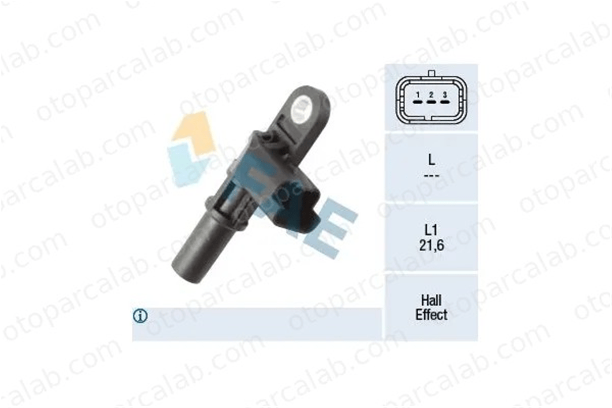 FORD ORJINAL FM5Q12K073AA Eksantrik Devir Sensörü PEUGEOT 2008 I CITROËN BERLINGO Kasa/büyük limuzin 9677493380 1866401