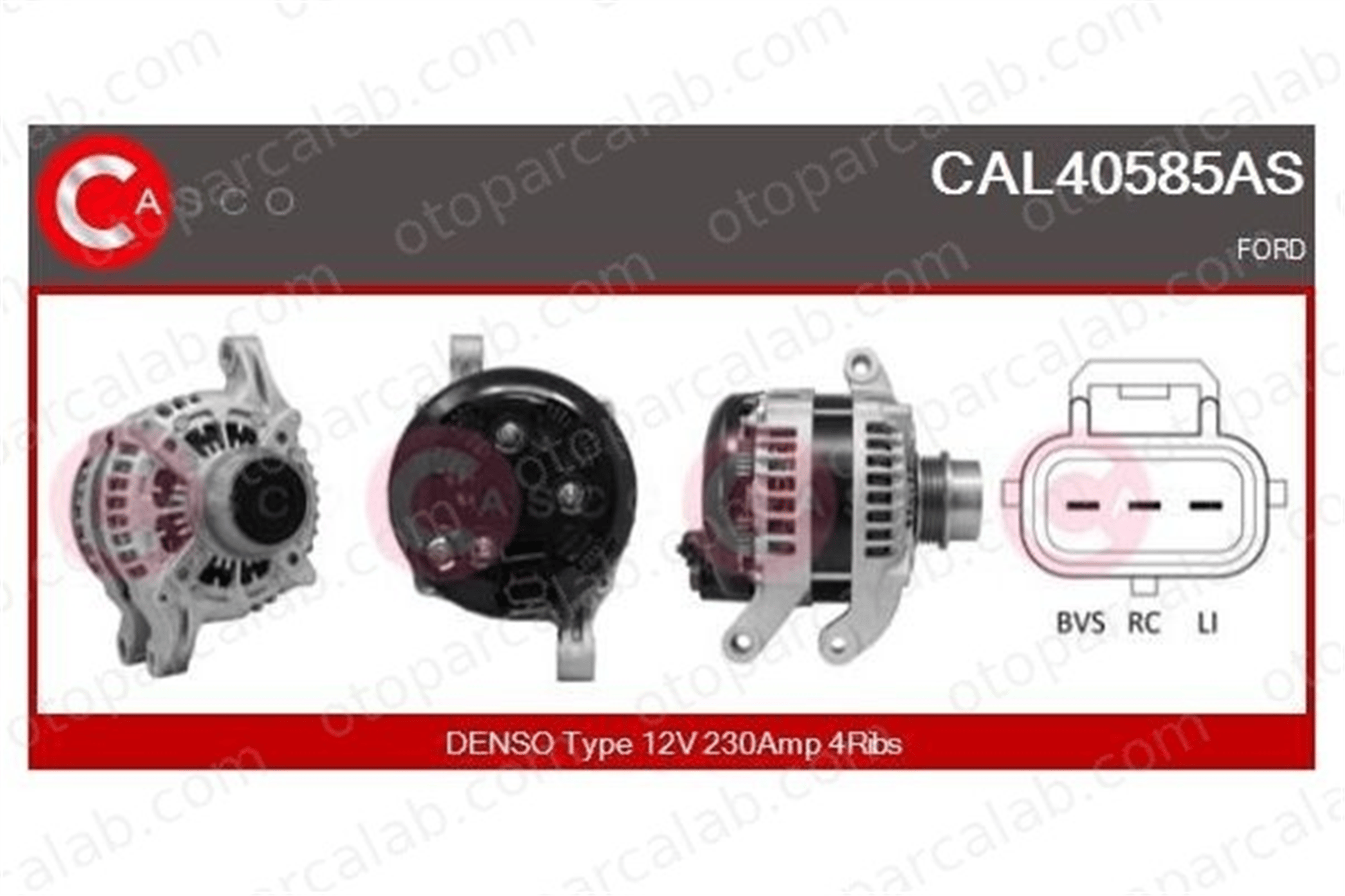 FORD ORJINAL G2GT10300GA Alternatör FORD GALAXY III S-MAX G2GT10300GA 5323370