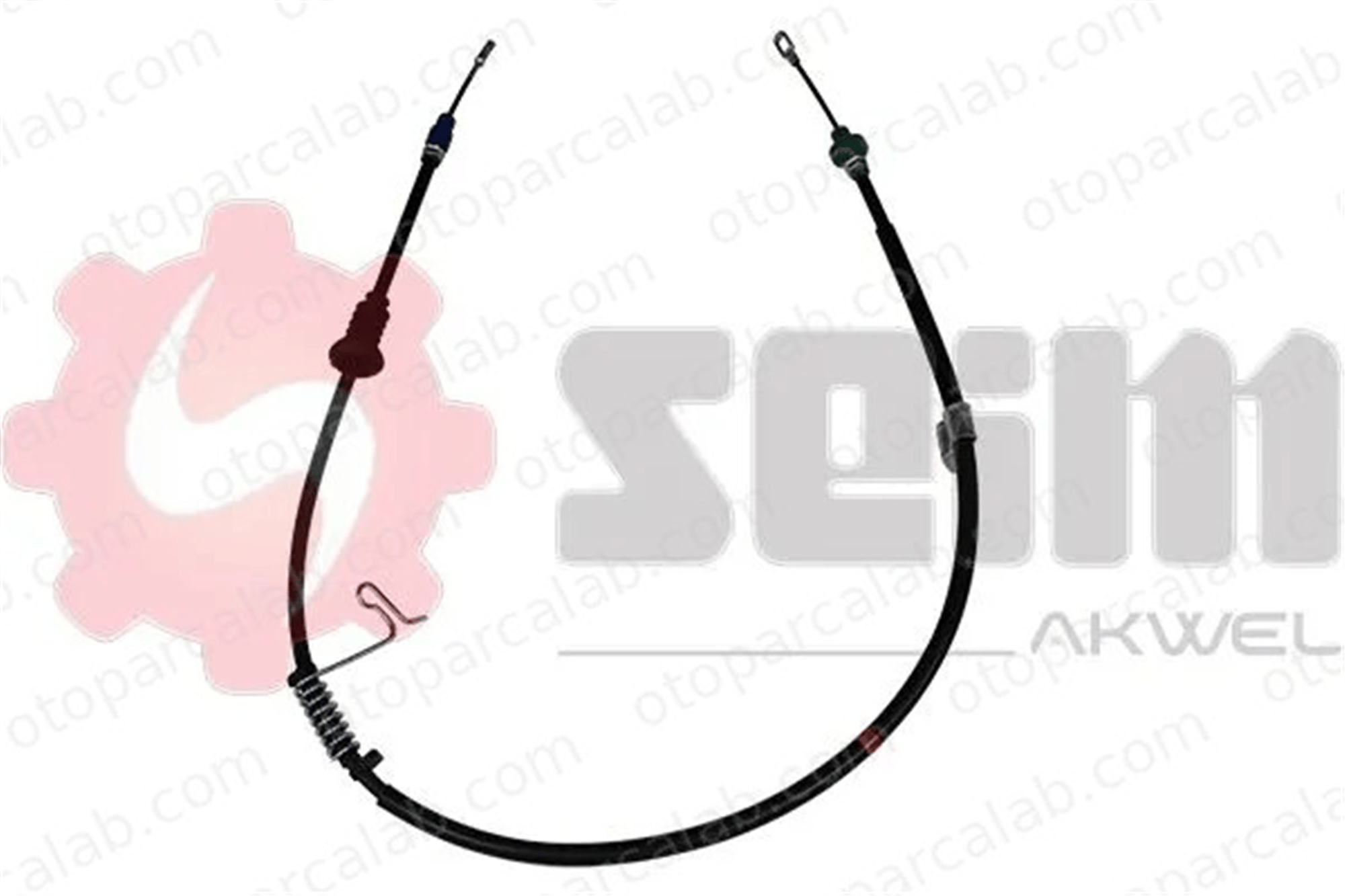 FORD ORJINAL GK212A809FD El Fren Teli Arka Sağ veya Sol FORD TOURNEO CUSTOM V362 Minibüs/Otobüs TRANSIT V363 Panelvan/Van GK212A809FD 2008646