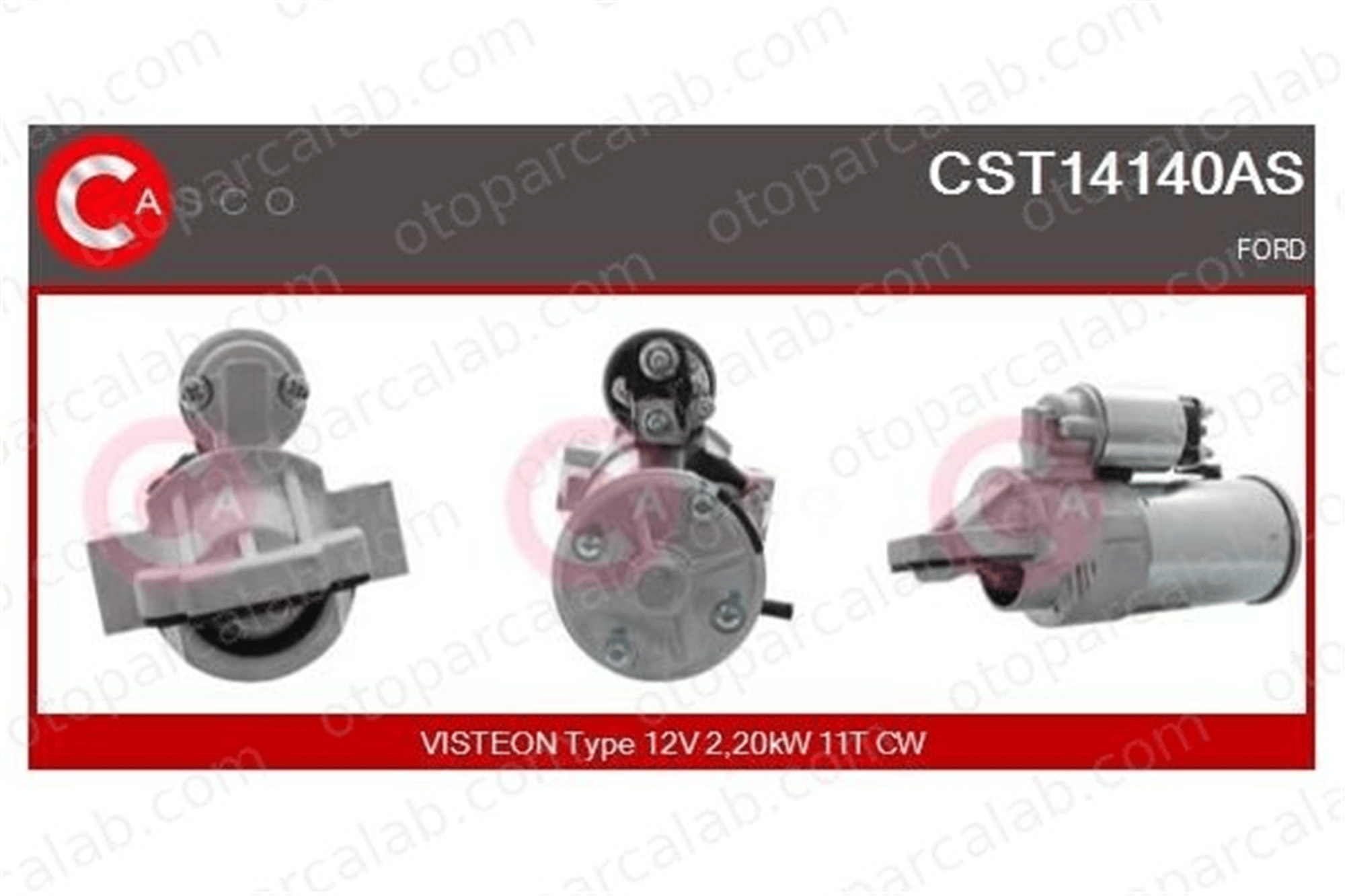 FORD ORJINAL GK2T11000AC Marş Dinamosu FORD TRANSIT V363 Panelvan/Van TRANSIT V363 Platform şasi GK2T11000AC 2011357