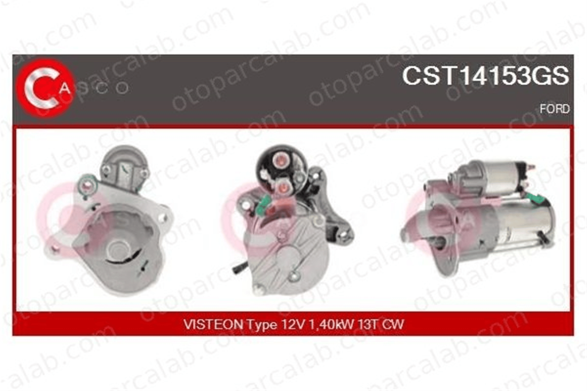 FORD ORJINAL KV6T11000BC Marş Dinamosu FORD TOURNEO CONNECT / GRAND TOURNEO CONNECT V408 MPV TRANSIT CONNECT MPV KV6T11000BC 2259747