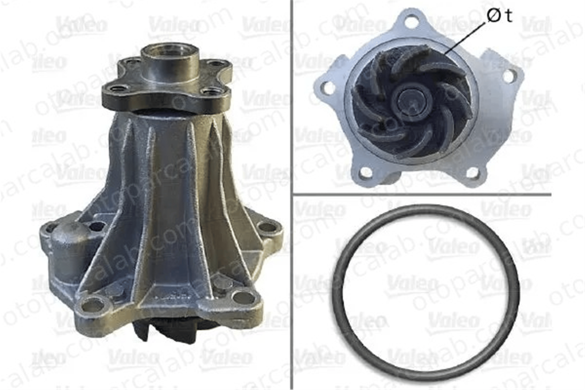 FORD ORJINAL ME91WM8591A2B Devirdaim Su Pompası FORD SIERRA II SIERRA II Turnier ME91WM8591A2B 1320085