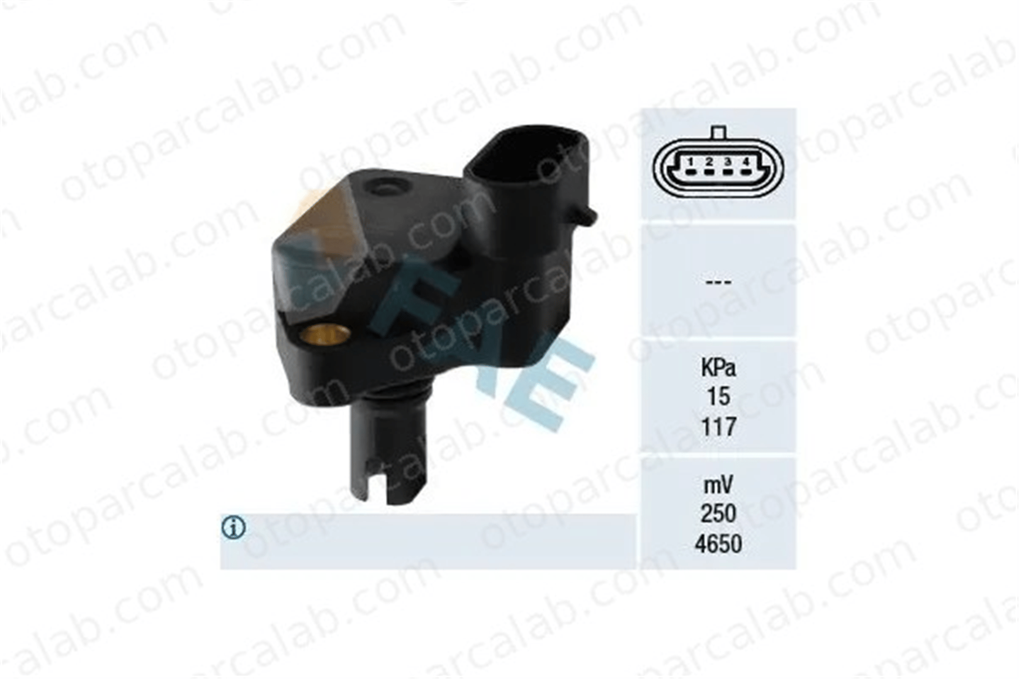 FORD ORJINAL YS6A9F479AA MAP Sensörü FORD FIESTA IV YS6A9F479AA 1110963