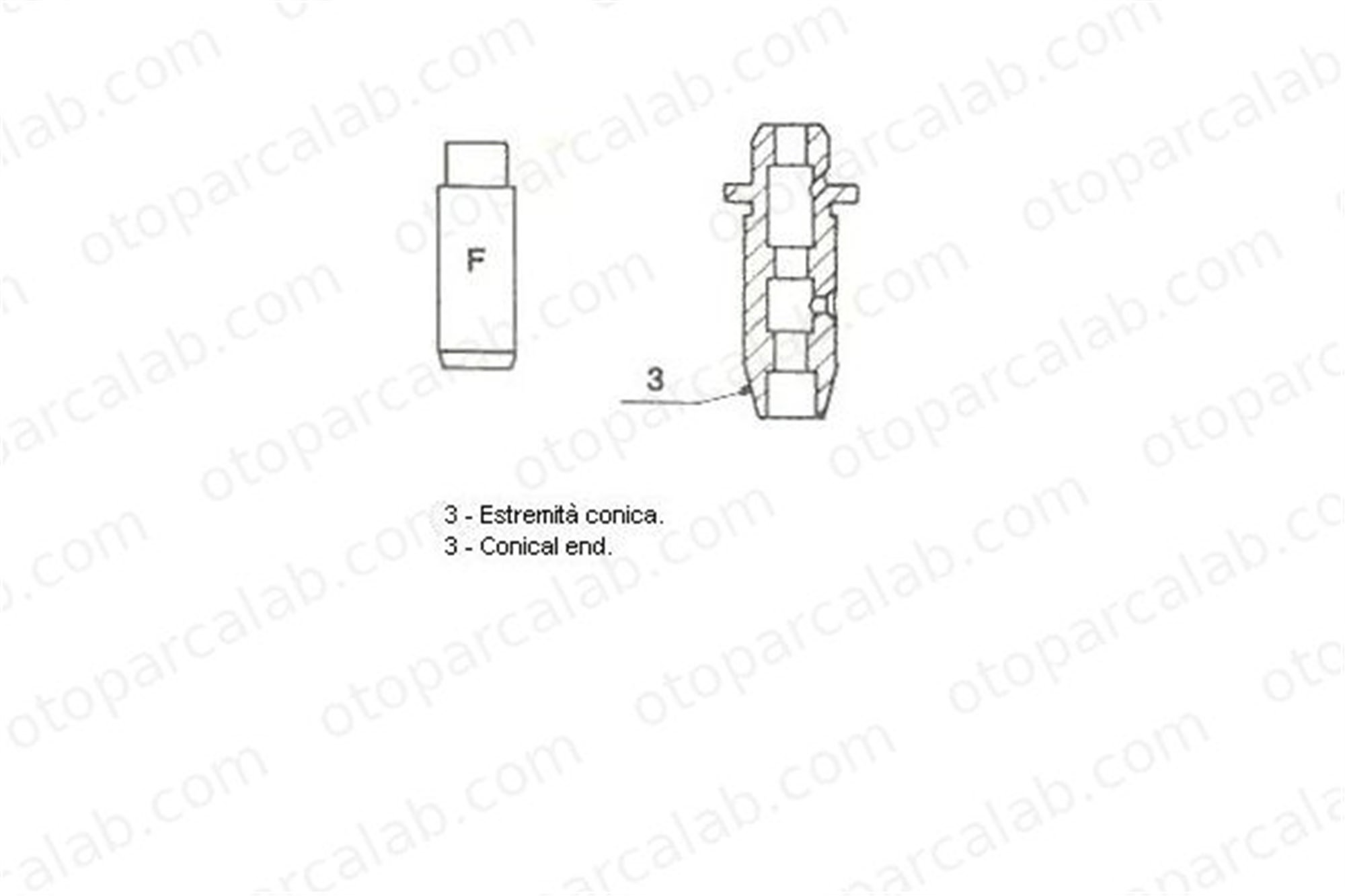 FROW 256.1537.001 Supap Gaydı CITROËN BX PEUGEOT 405 I 22074 22073